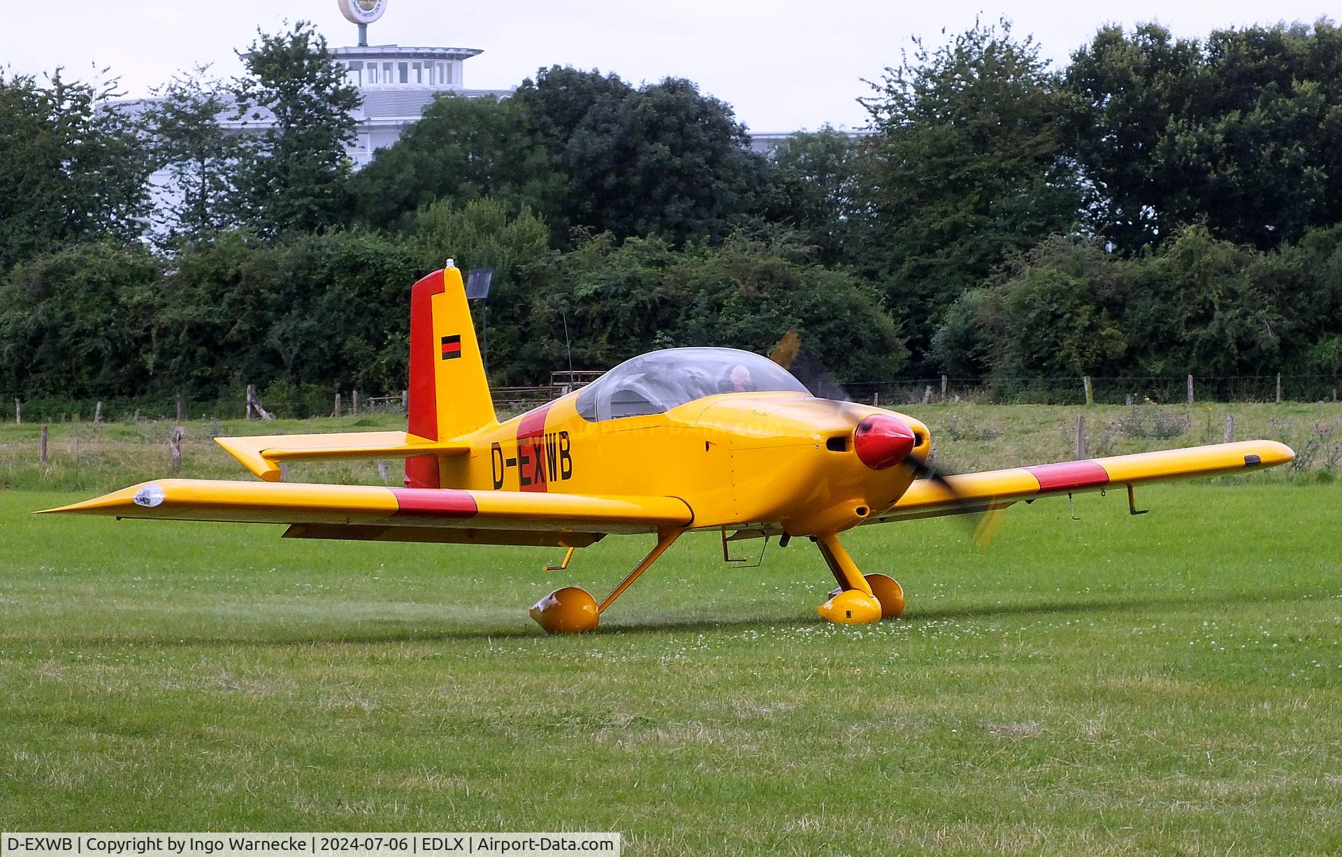 D-EXWB, 2007 Vans RV-9A C/N 445, Vans RV-9A at the 2024 OUV-Meeting at Wesel-Römerwardt airfield