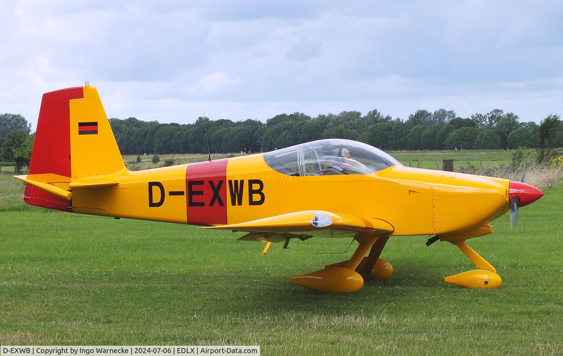 D-EXWB, 2007 Vans RV-9A C/N 445, Vans RV-9A at the 2024 OUV-Meeting at Wesel-Römerwardt airfield