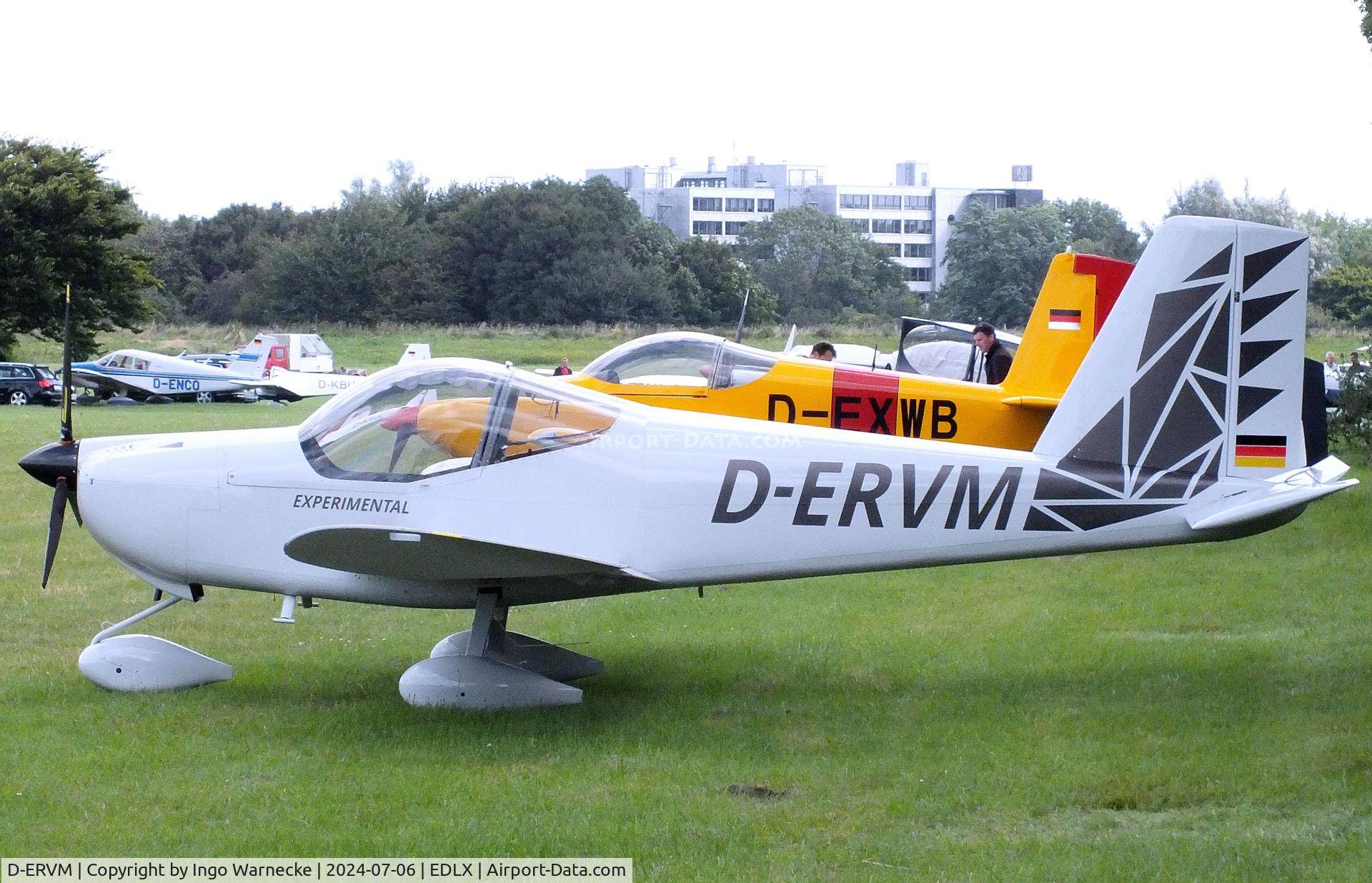 D-ERVM, Vans RV-12iS C/N 121128, Vans RV-12iS at the 2024 OUV-Meeting at Wesel-Römerwardt airfield