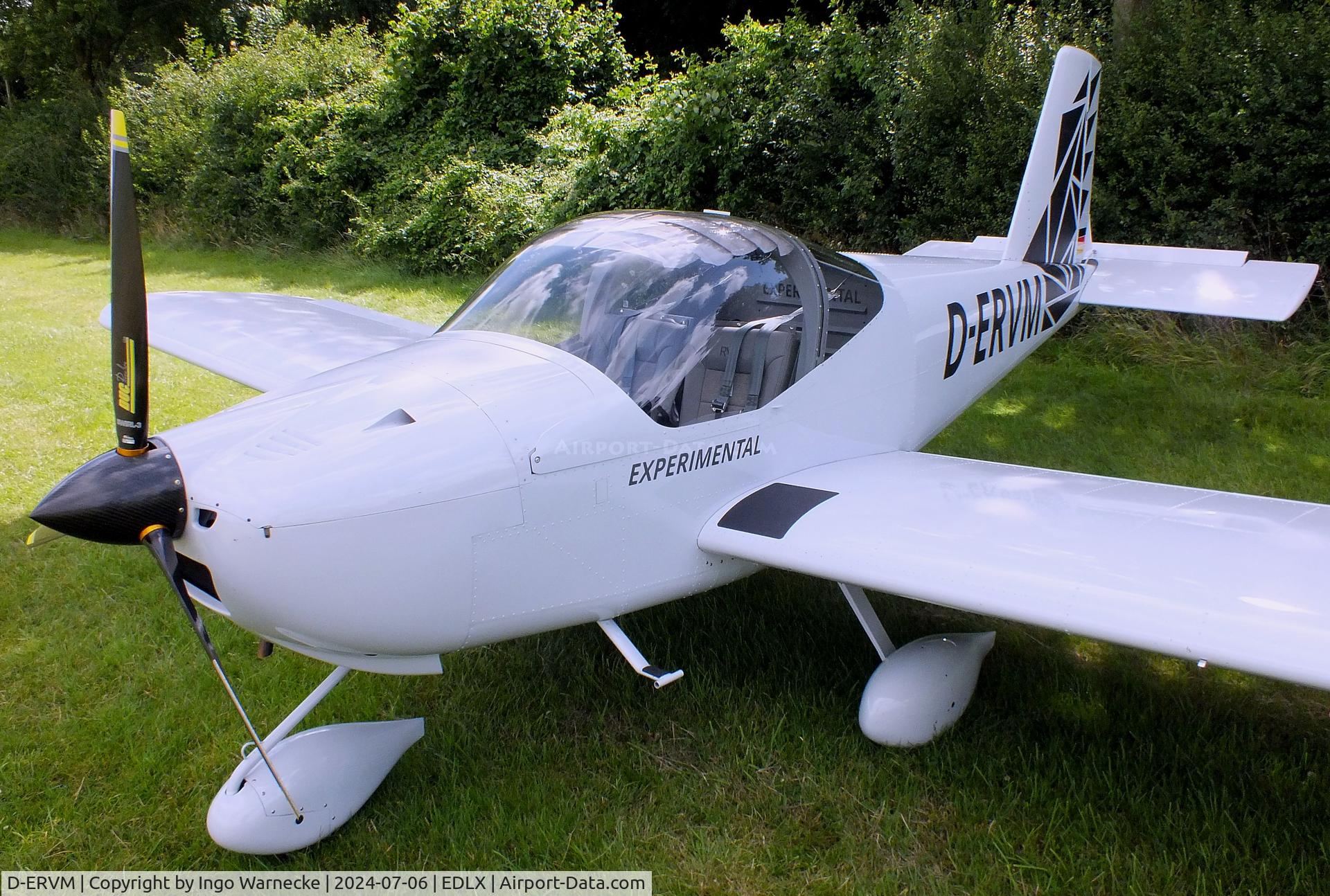 D-ERVM, Vans RV-12iS C/N 121128, Vans RV-12iS at the 2024 OUV-Meeting at Wesel-Römerwardt airfield