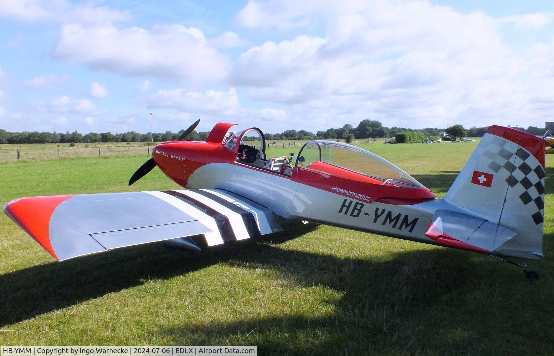 HB-YMM, Van's RV-8 C/N 25685, Vans RV-8 at the 2024 OUV-Meeting at Wesel-Römerwardt airfield