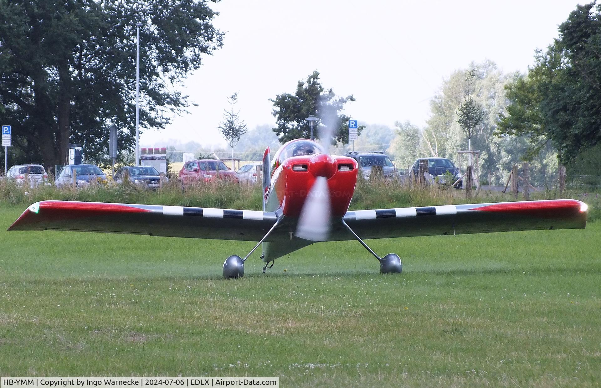 HB-YMM, Van's RV-8 C/N 25685, Vans RV-8 at the 2024 OUV-Meeting at Wesel-Römerwardt airfield