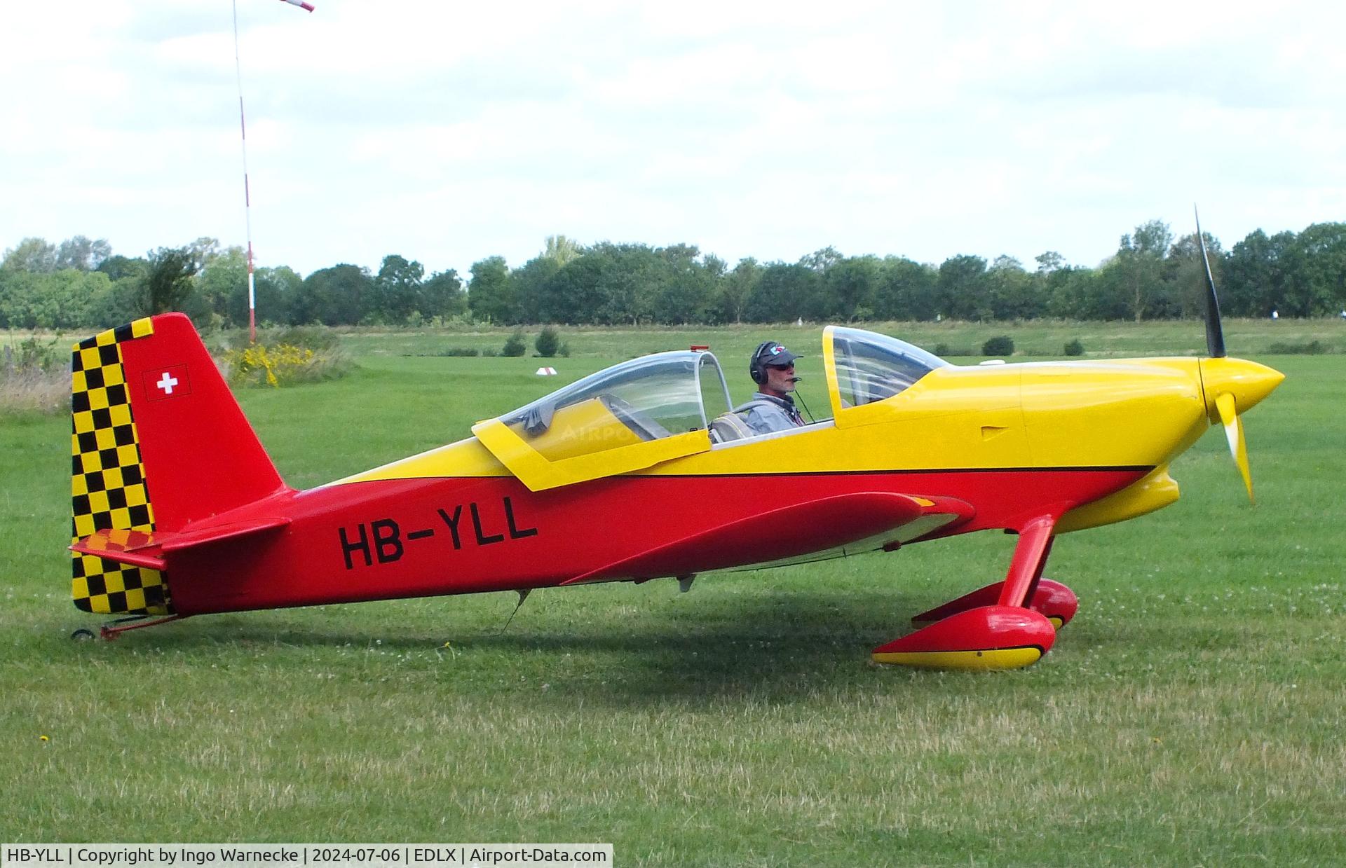 HB-YLL, 2005 Vans RV-6 C/N 25685, Vans RV-6 at the 2024 OUV-Meeting at Wesel-Römerwardt airfield