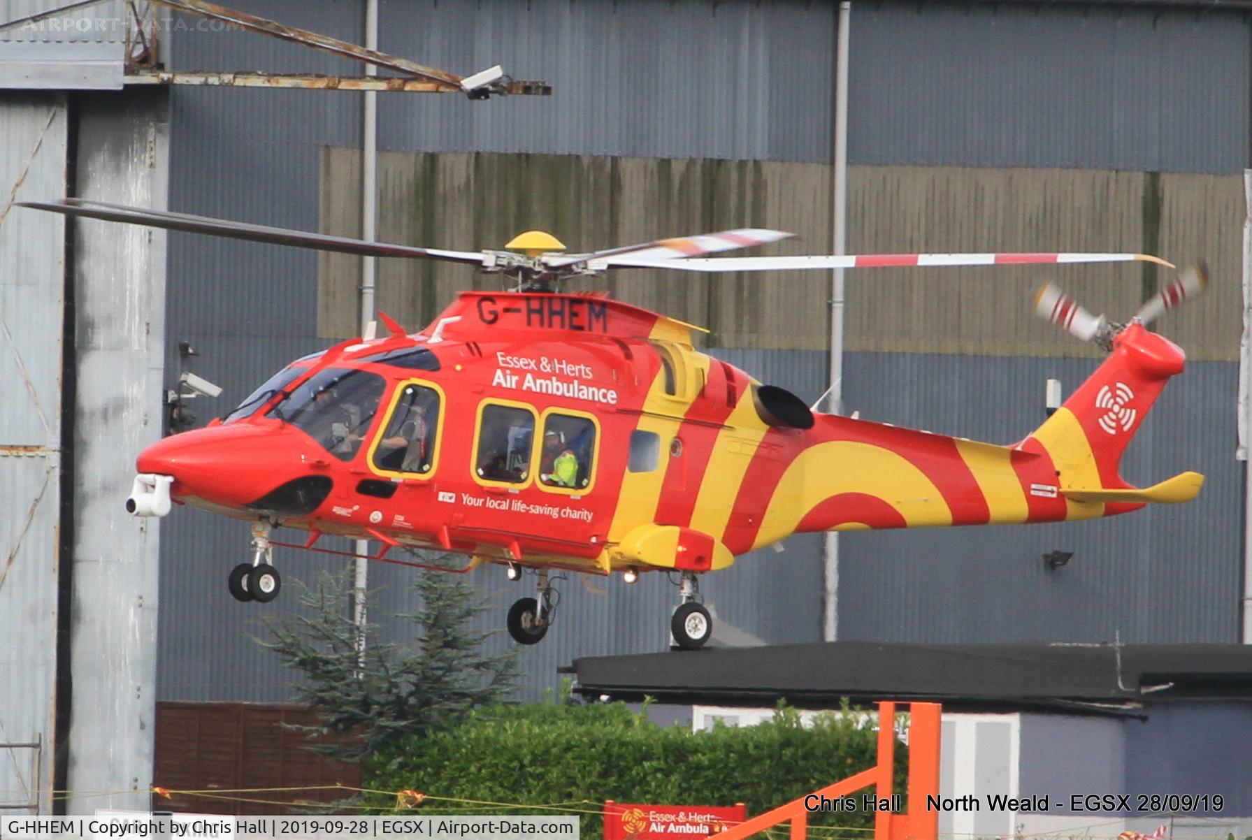 G-HHEM, 2017 Leonardo AW169 C/N 69049, North Weald