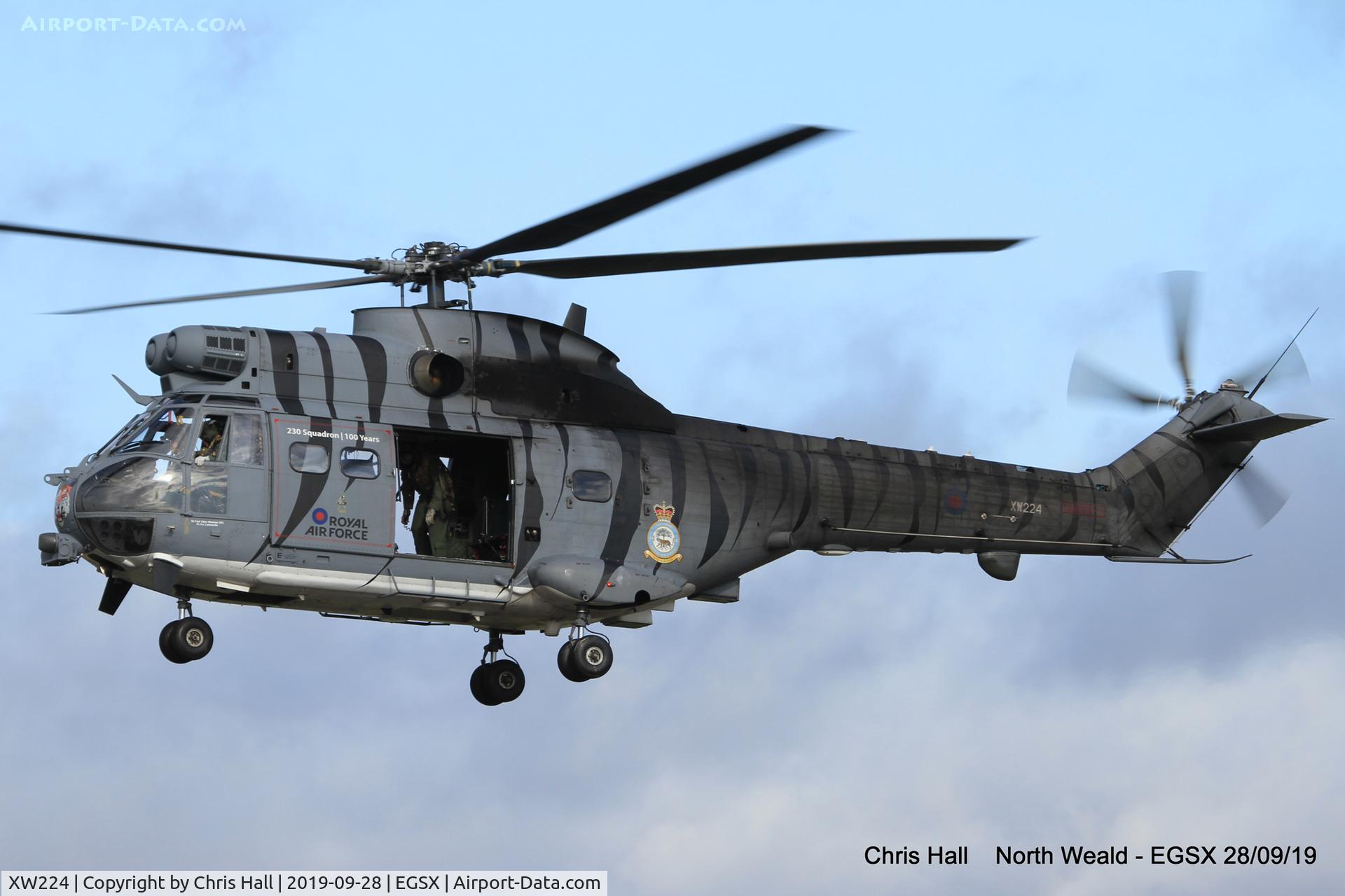 XW224, 1972 Westland Puma HC.2 C/N 1166, North Weald