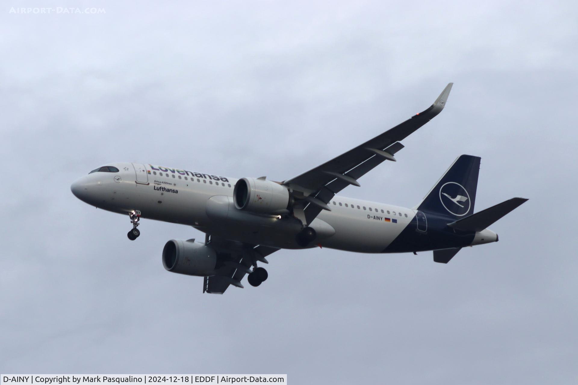 D-AINY, 2020 Airbus A320-271N C/N 9453, Airbus A320-271N