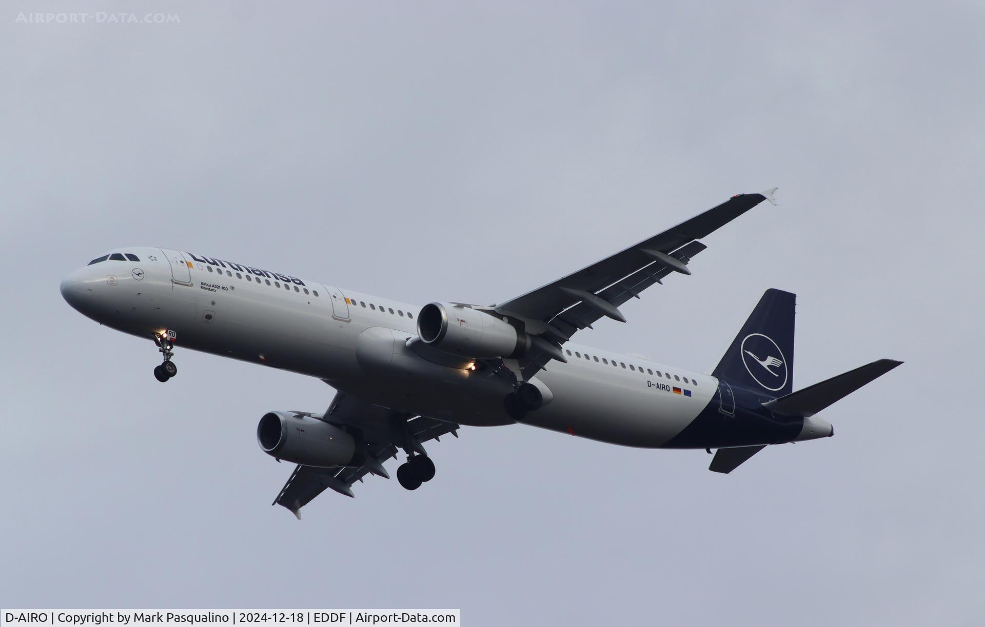 D-AIRO, 1995 Airbus A321-131 C/N 0563, Airbus A321-131
