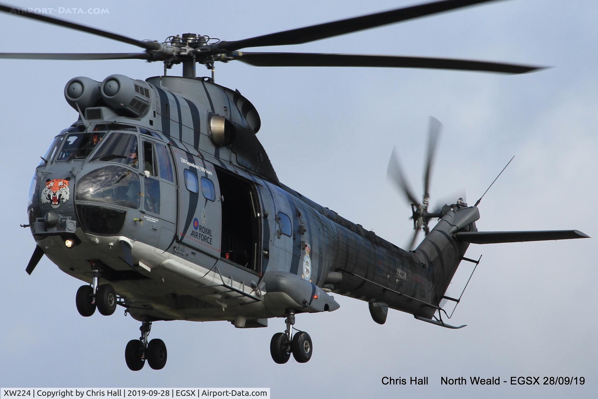 XW224, 1972 Westland Puma HC.2 C/N 1166, North Weald