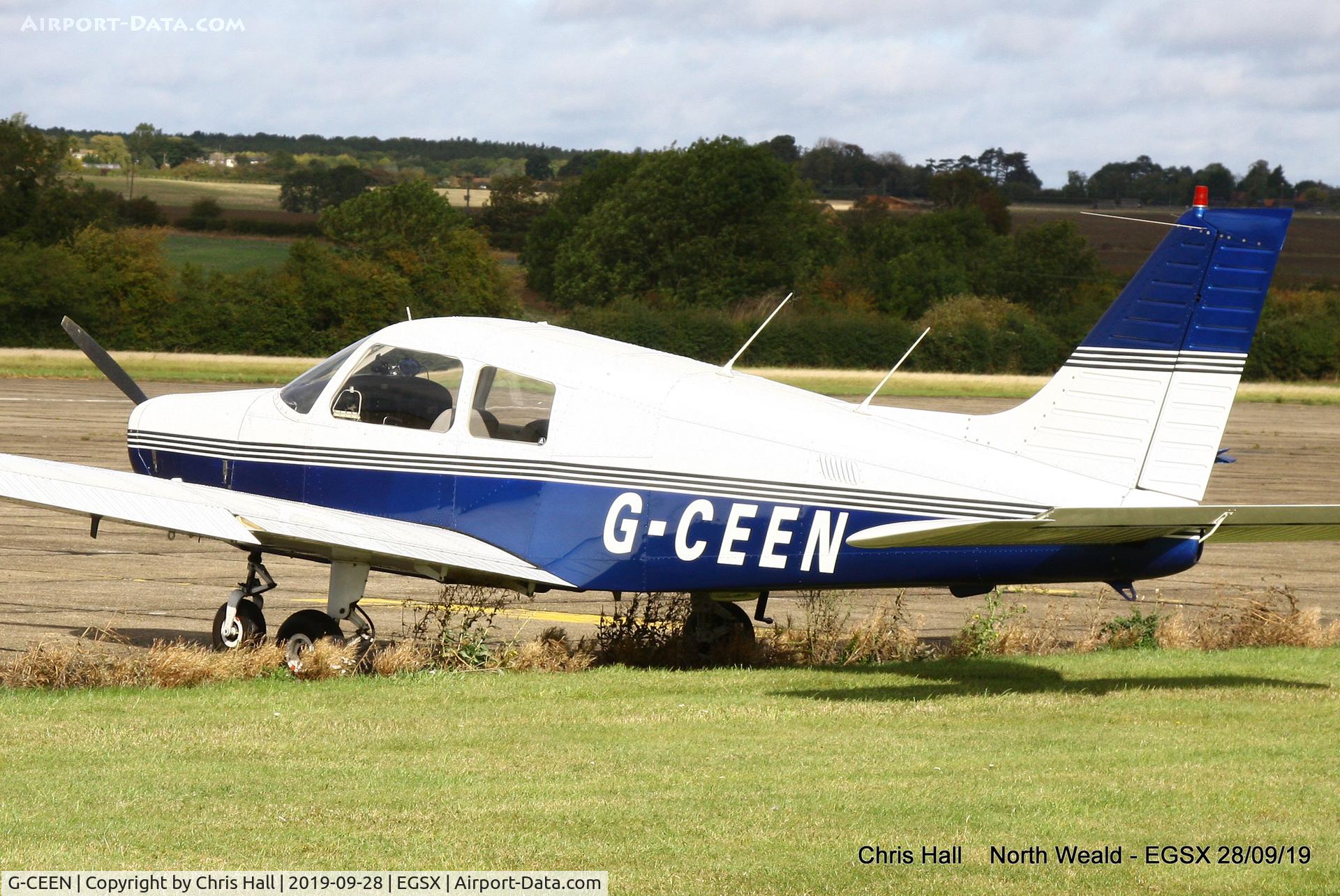 G-CEEN, 1990 Piper PA-28-161 Cadet C/N 2841293, North Weald