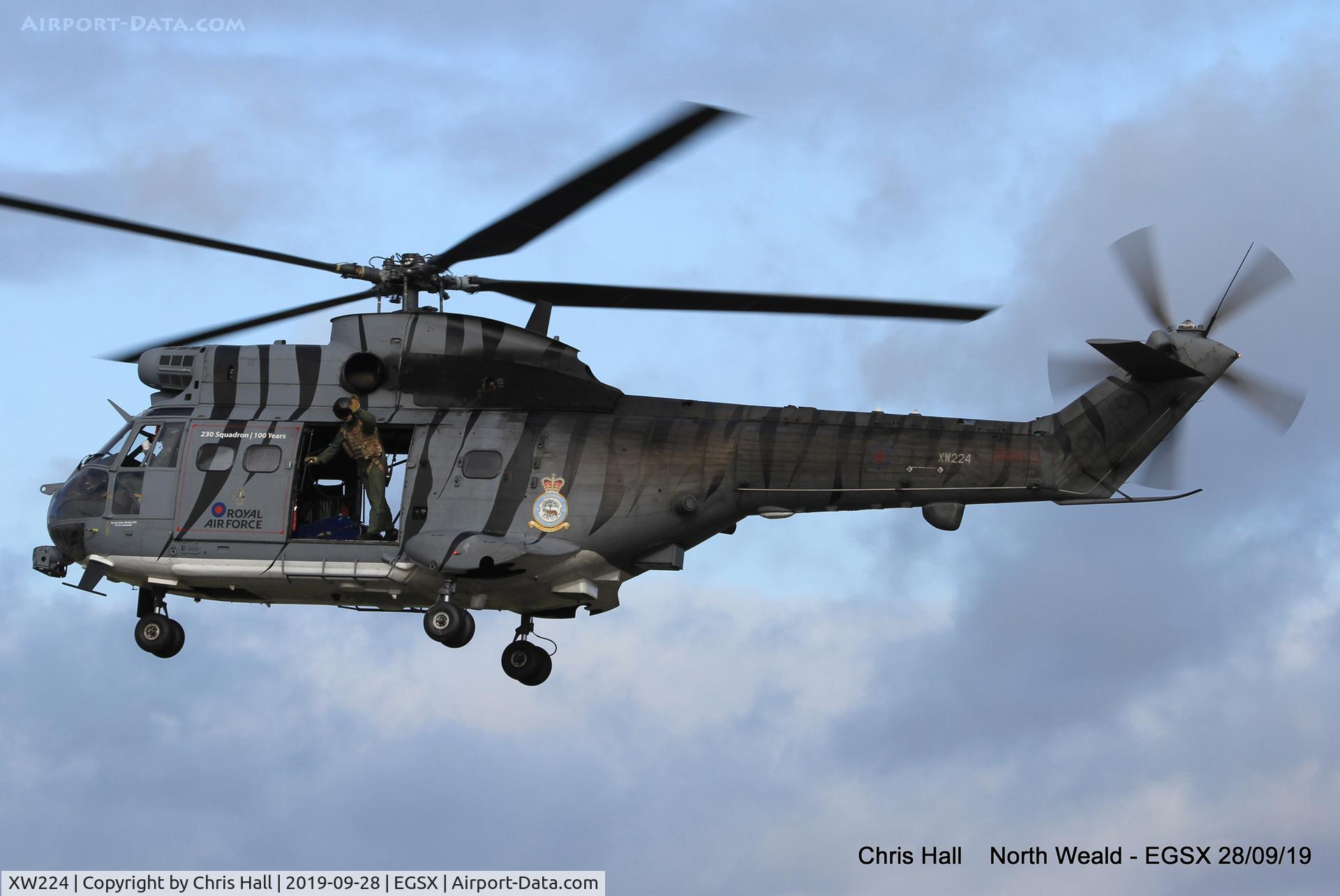 XW224, 1972 Westland Puma HC.2 C/N 1166, North Weald