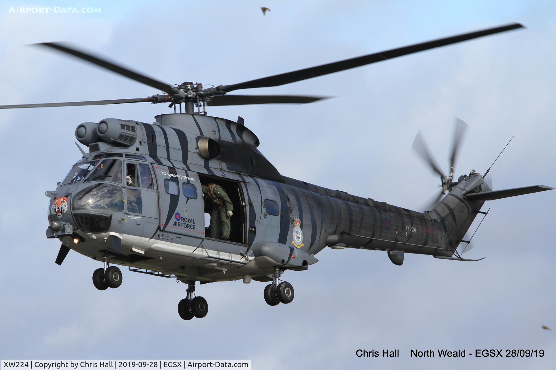 XW224, 1972 Westland Puma HC.2 C/N 1166, North Weald