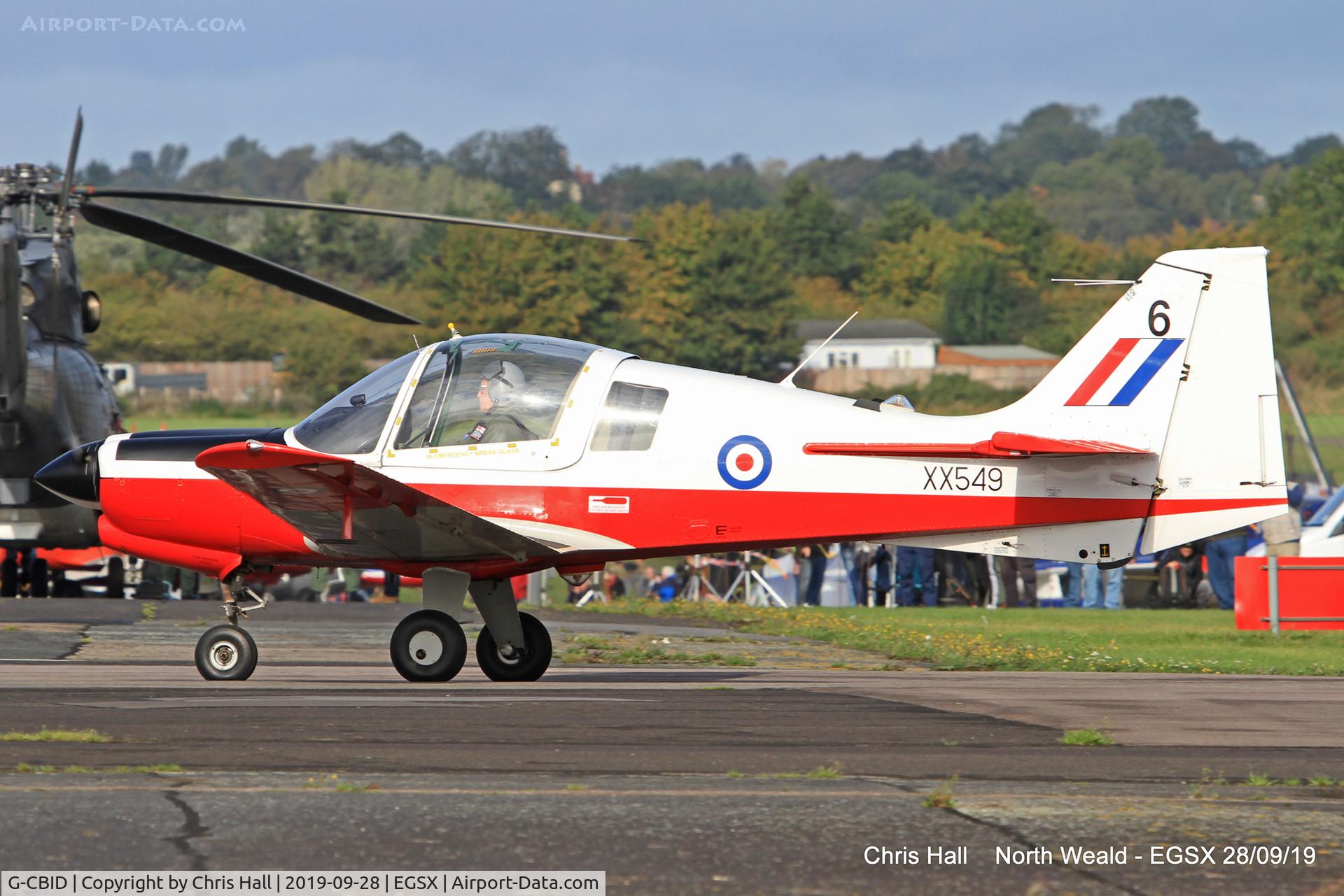 G-CBID, 1974 Scottish Aviation Bulldog T.1 C/N BH.120/242, North Weald