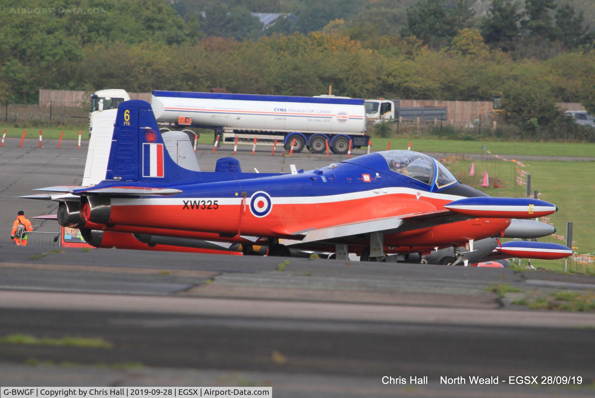 G-BWGF, 1970 BAC 84 Jet Provost T.5A C/N EEP/JP/989, North Weald