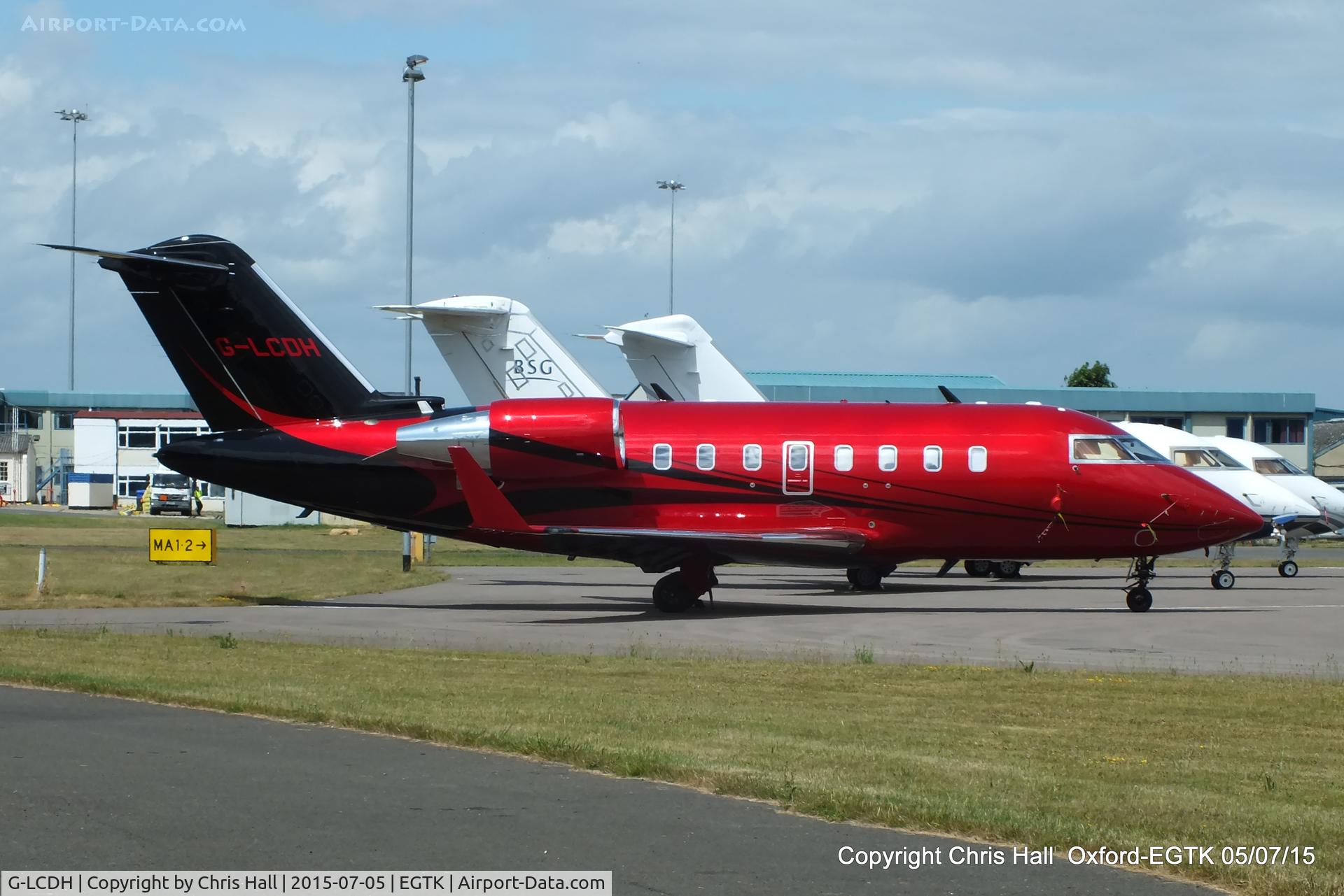 G-LCDH, 2012 Bombardier Challenger 605 (CL-600-2B16) C/N 5904, Oxford