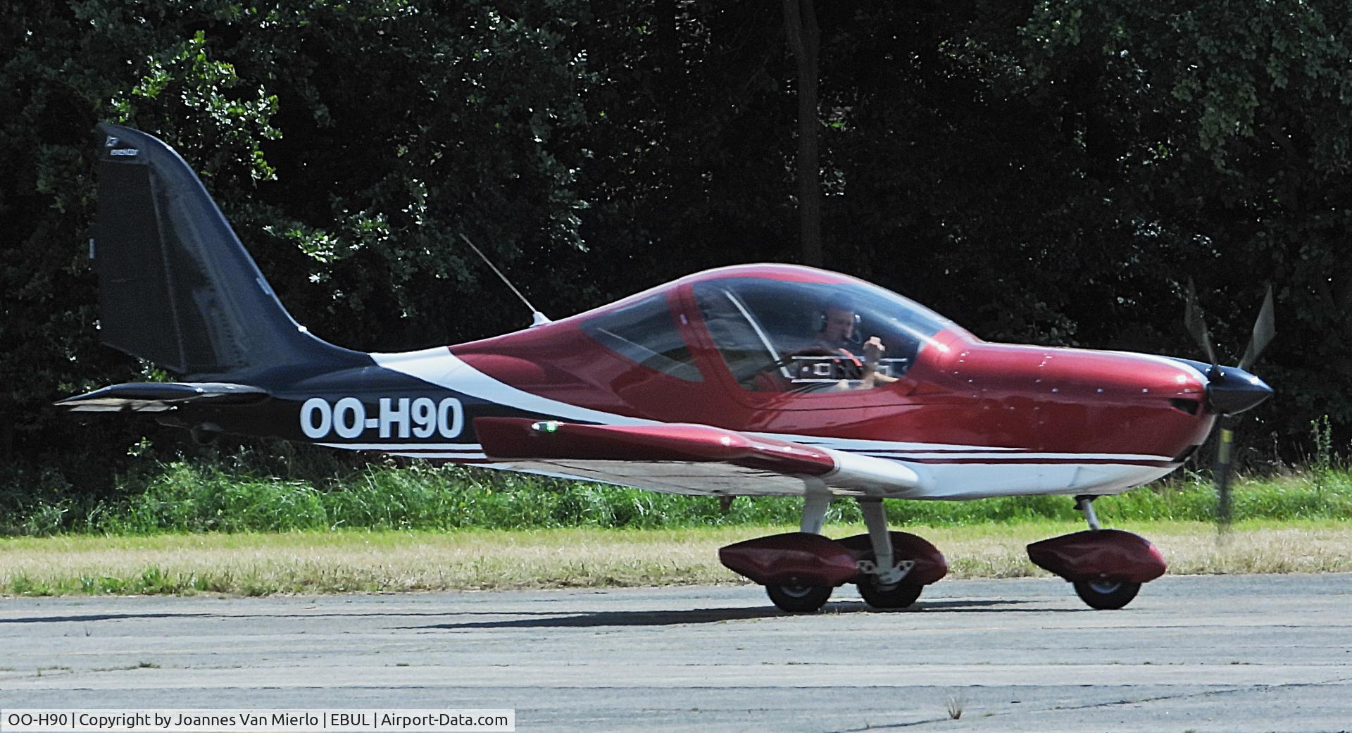 OO-H90, 2018 Evektor EV-97 Eurostar SL+ C/N 2018-4303, Ursel