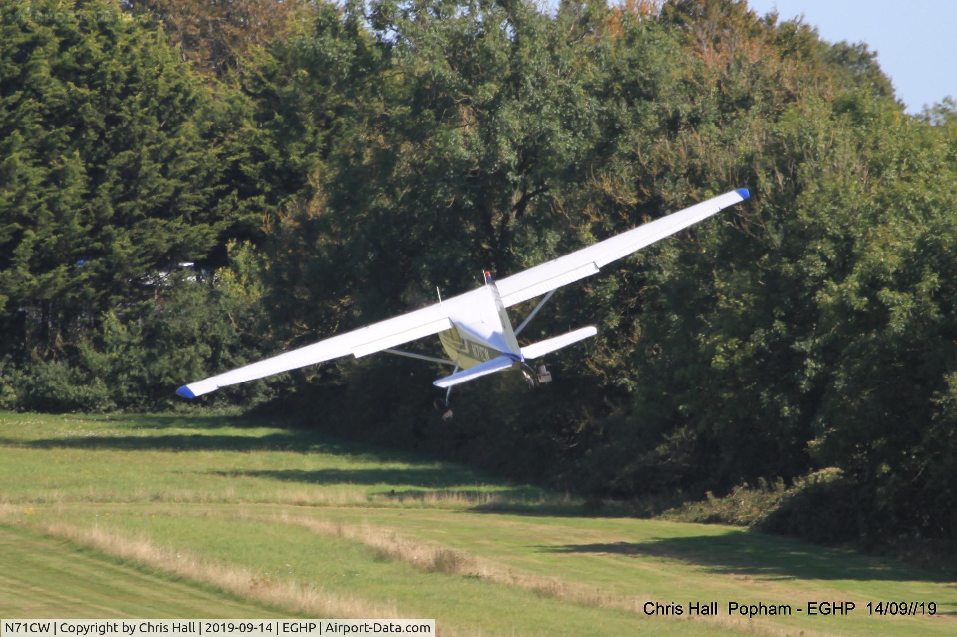 N71CW, 1962 Cessna 180E C/N 18051093, Popham