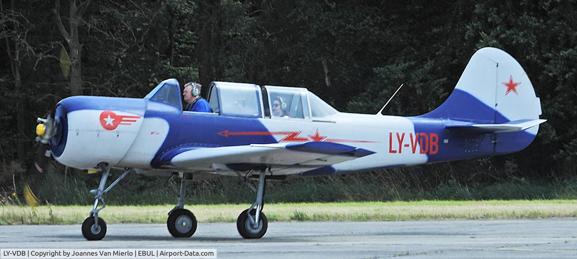 LY-VDB, 1982 Bacau Yak-52 C/N 822203, Ursel