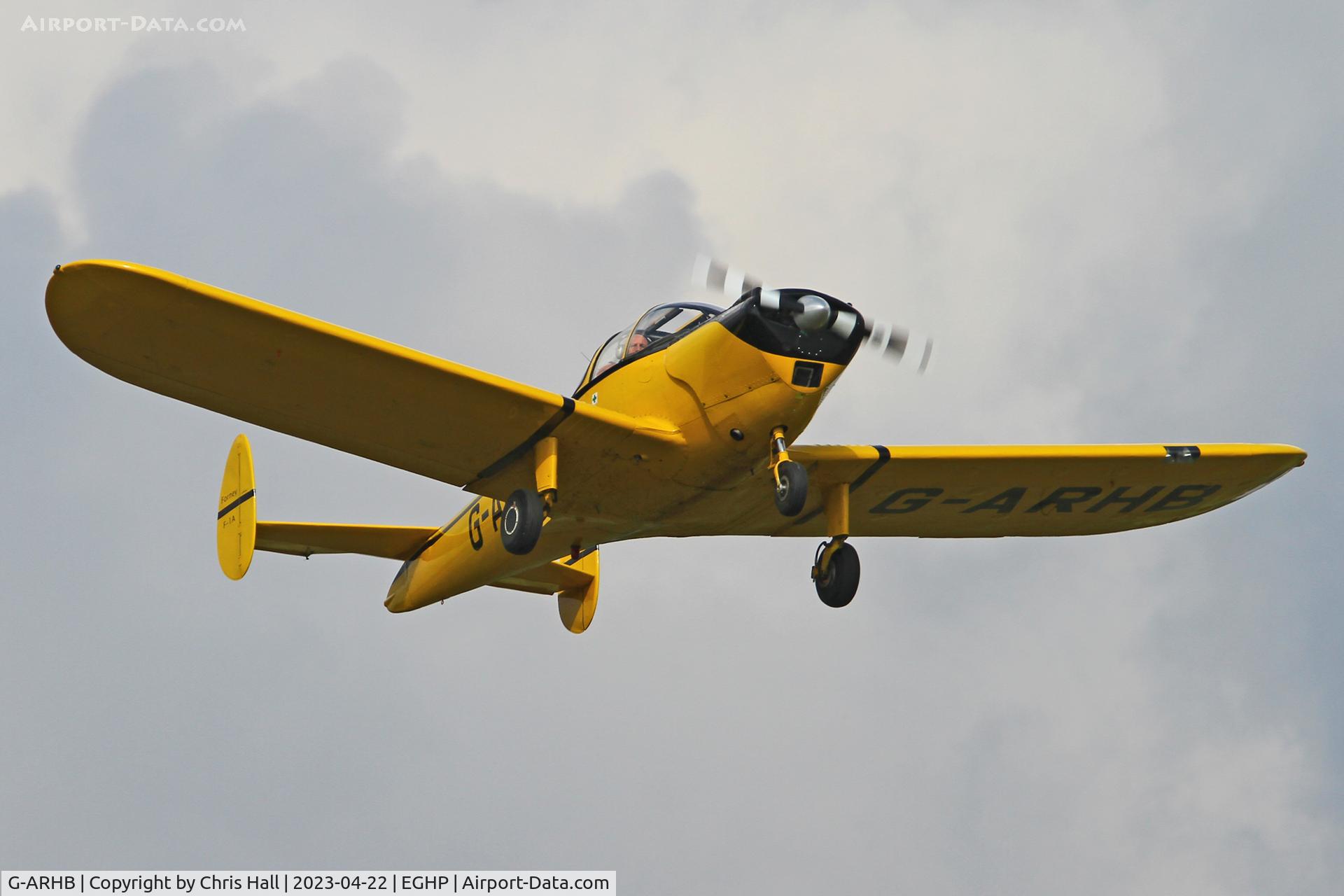 G-ARHB, 1960 Forney F-1A Aircoupe C/N 5733, Popham