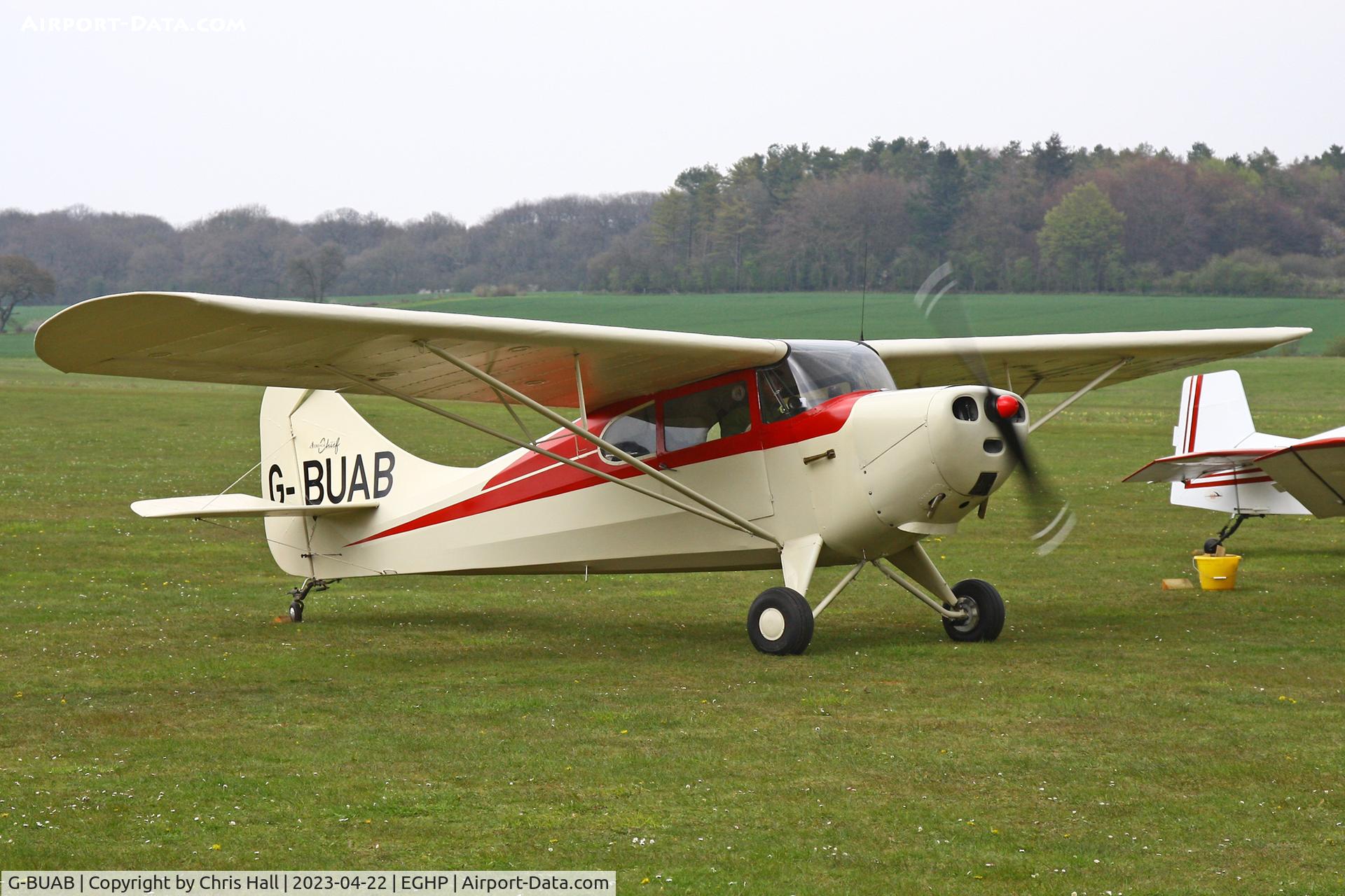 G-BUAB, 1947 Aeronca 11AC Chief C/N 11AC-1759, Popham