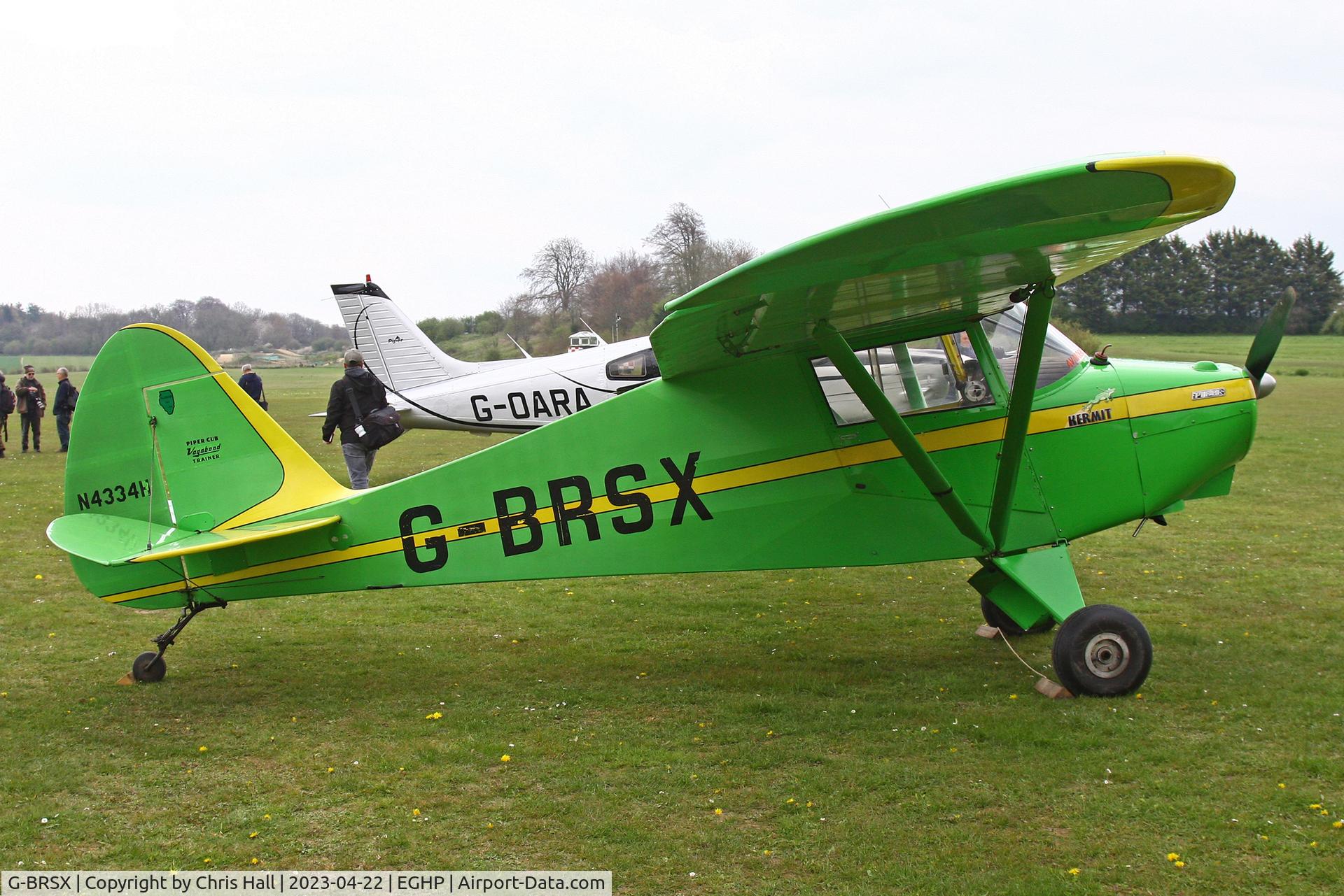 G-BRSX, 1948 Piper PA-15 Vagabond Vagabond C/N 15-117, Popham