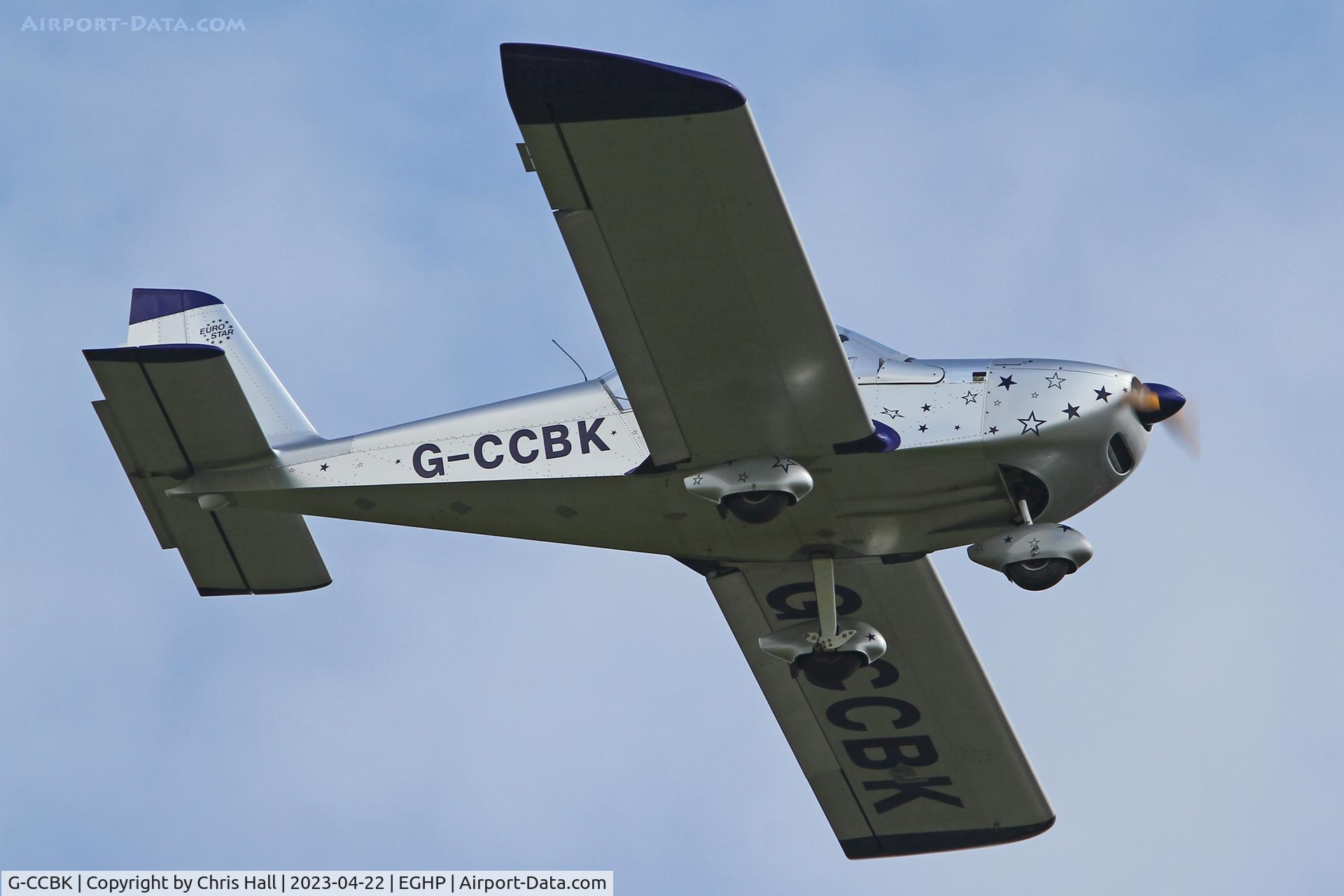 G-CCBK, 2003 Aerotechnik EV-97 Eurostar C/N PFA 315-14025, Popham