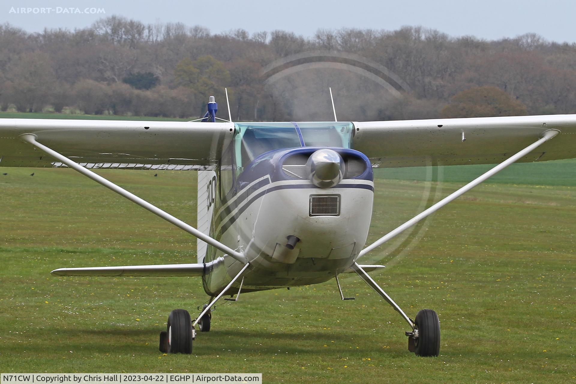 N71CW, 1962 Cessna 180E C/N 18051093, Popham