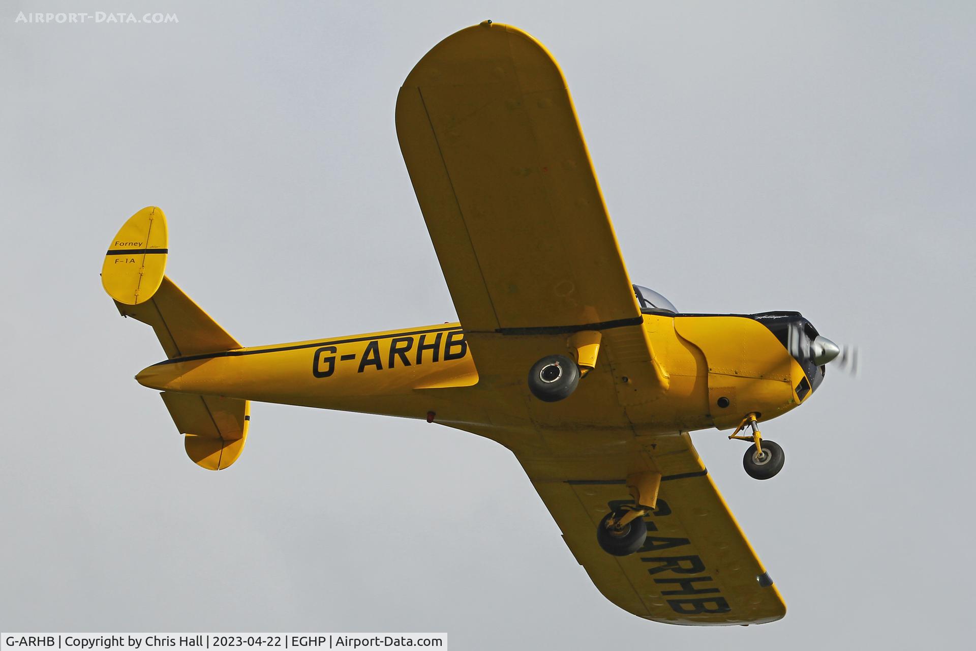 G-ARHB, 1960 Forney F-1A Aircoupe C/N 5733, Popham