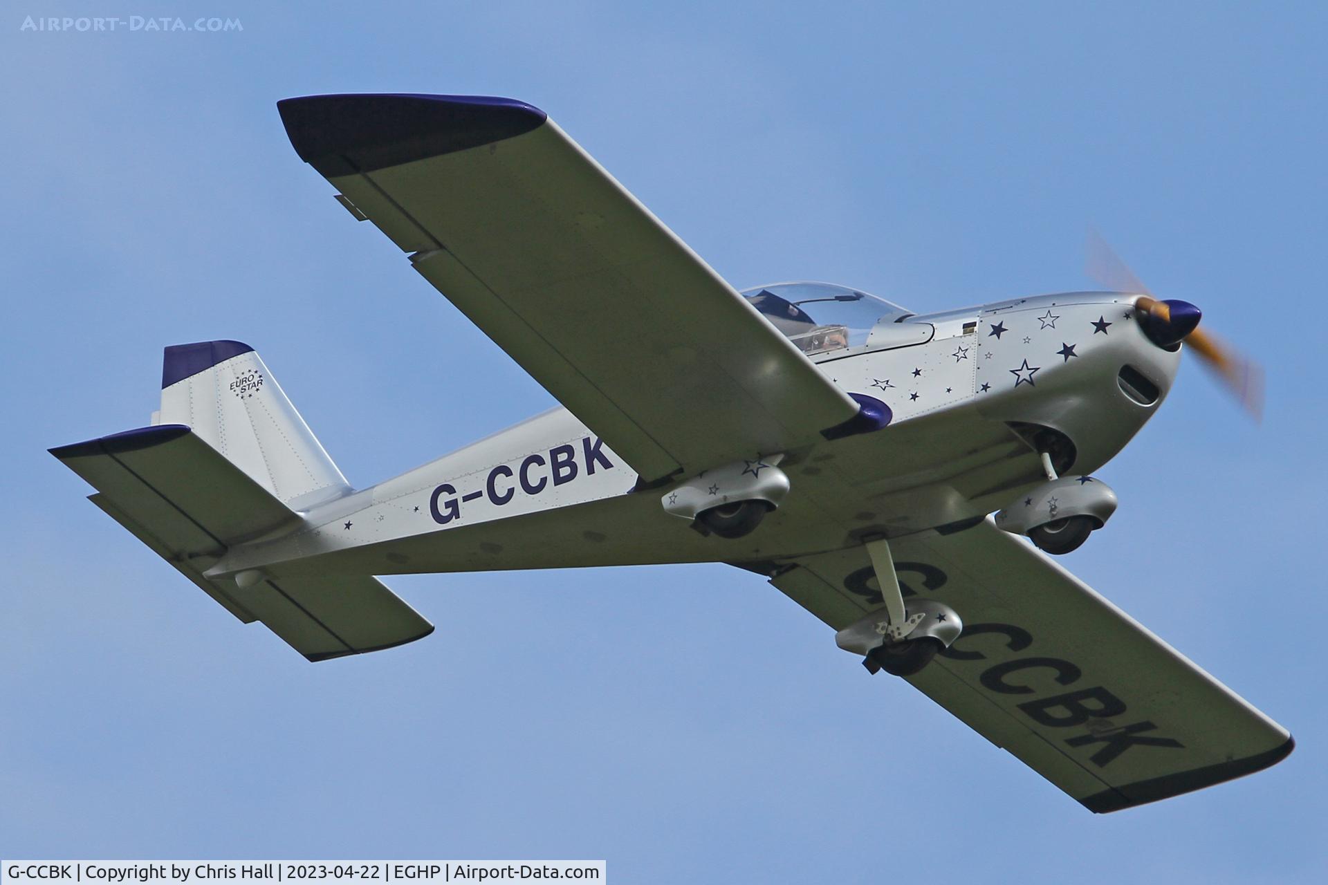 G-CCBK, 2003 Aerotechnik EV-97 Eurostar C/N PFA 315-14025, Popham