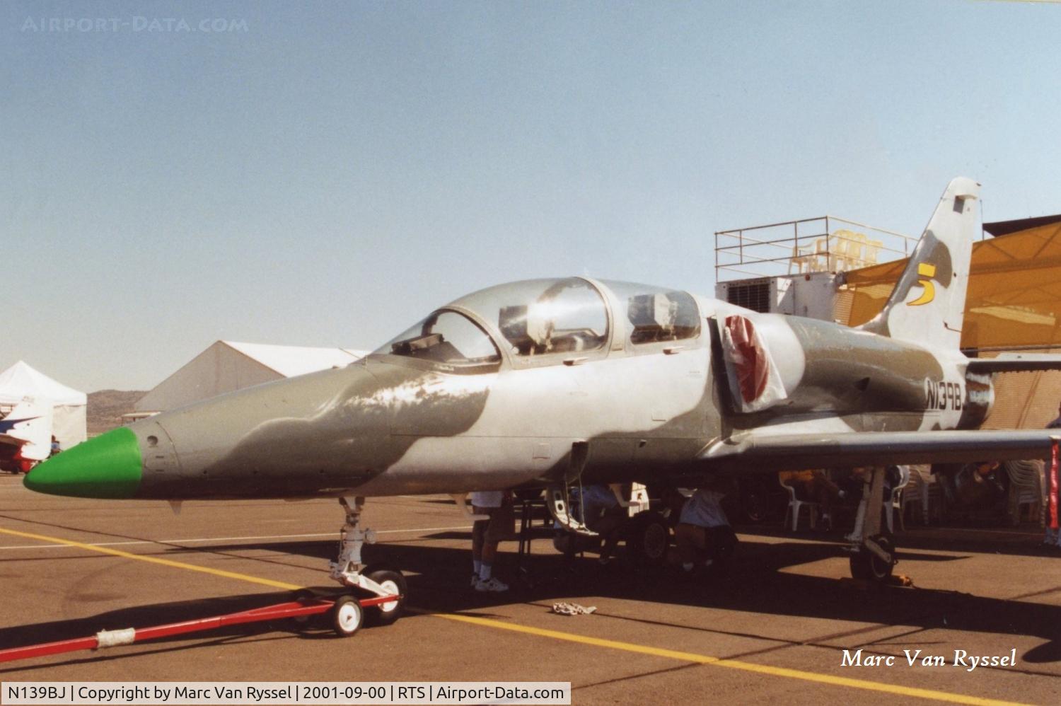 N139BJ, 1977 Aero L-39 Albatros C/N 430218, N139BJ 'Voodoo' at Reno Air Races in September 2001.