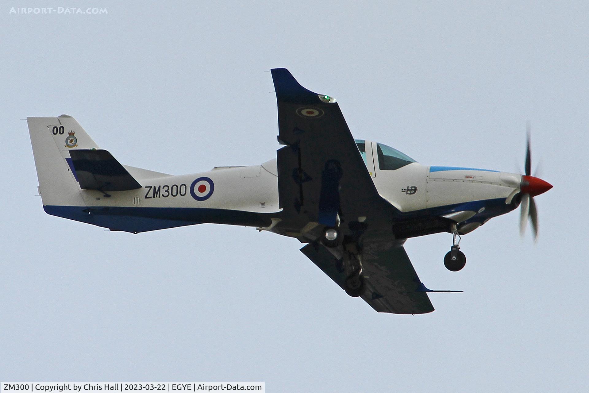 ZM300, 2016 Grob G-120TP-A Prefect T.1 C/N 11099, RAF Barkston Heath