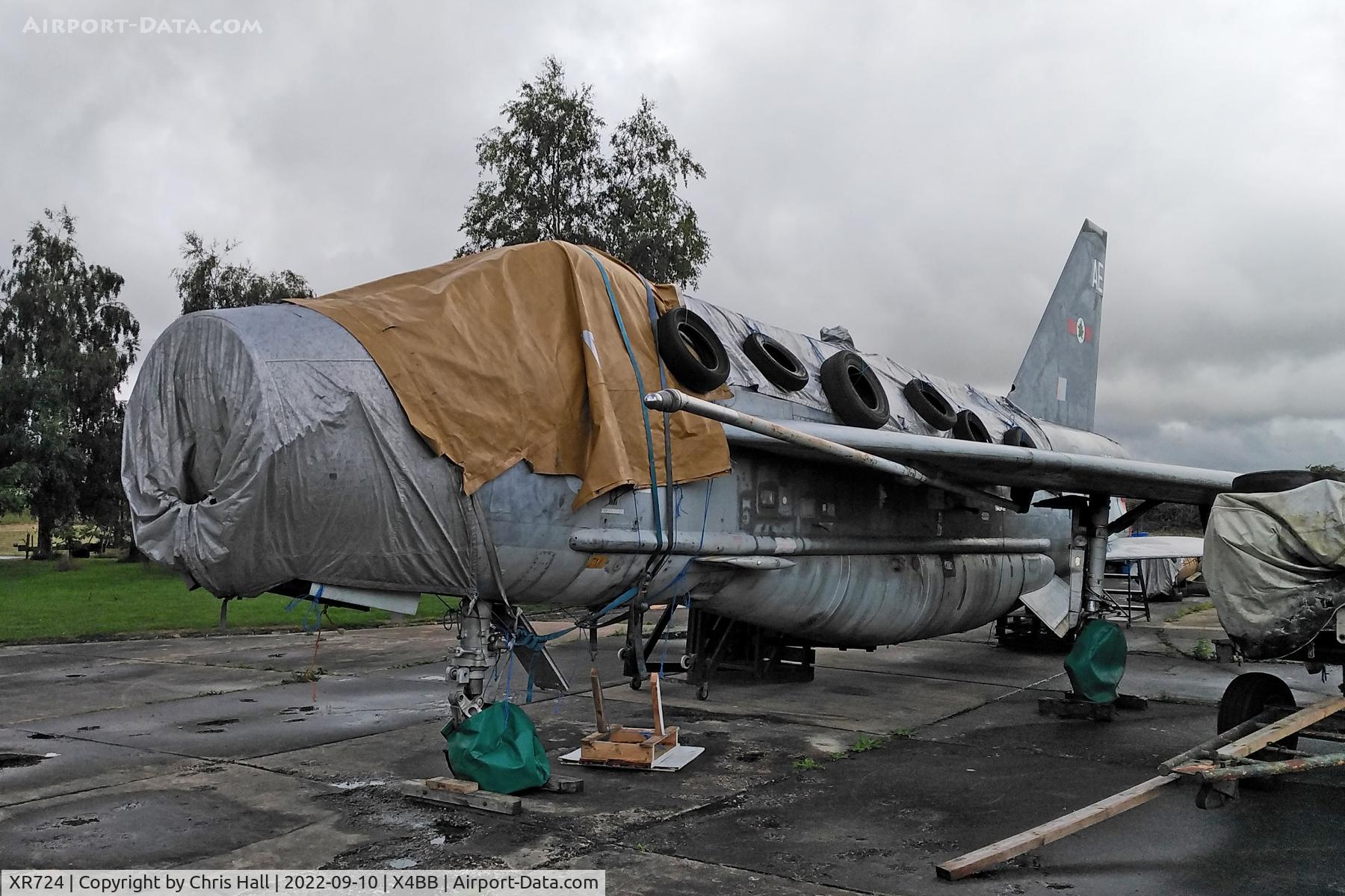 XR724, 1965 English Electric Lightning F.6 C/N 95207, former RAF Binbrook