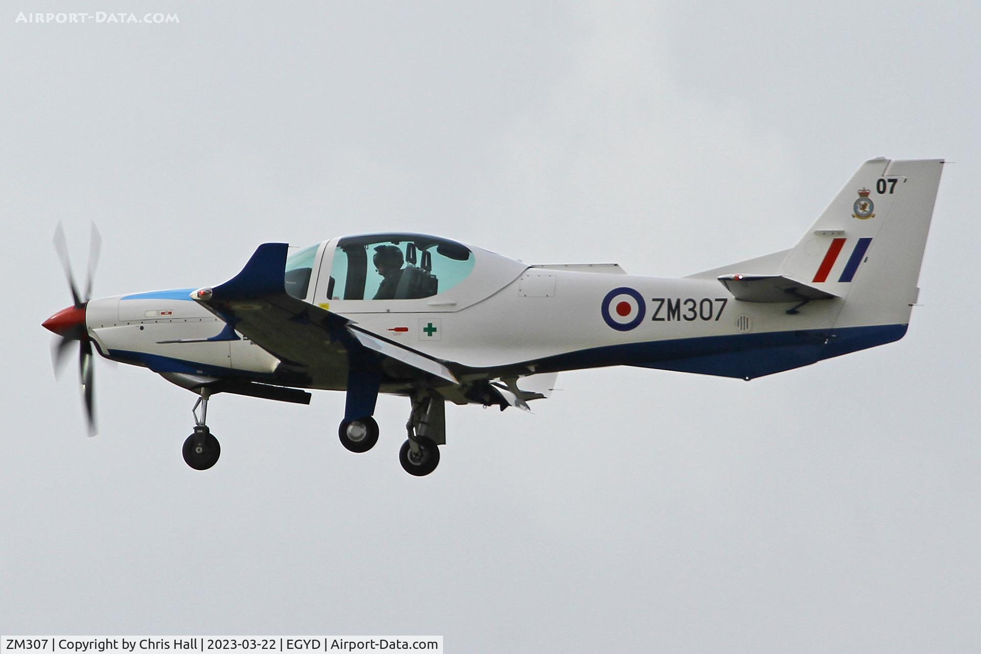 ZM307, 2017 Grob G-120TP-A Prefect T.1 C/N 11122, RAF Cranwell