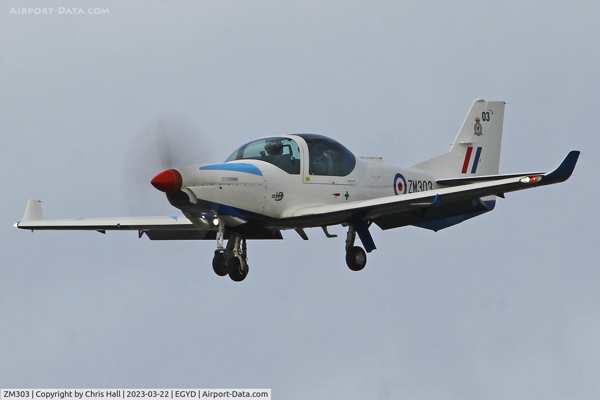 ZM303, 2017 Grob G-120TP-A Prefect T.1 C/N 11112, RAF Cranwell