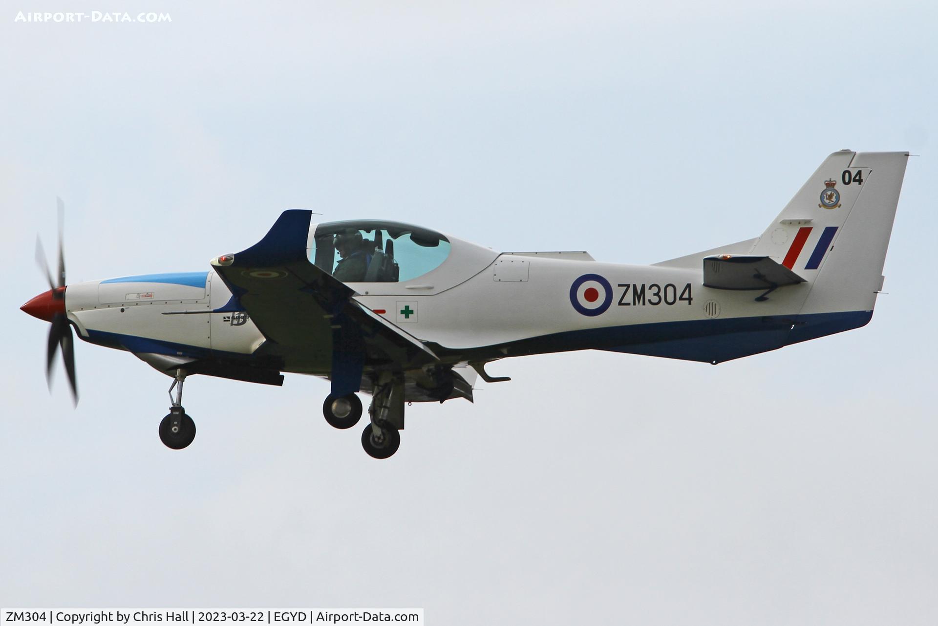 ZM304, 2017 Grob G-120TP-A Prefect T.1 C/N 11113, RAF Cranwell