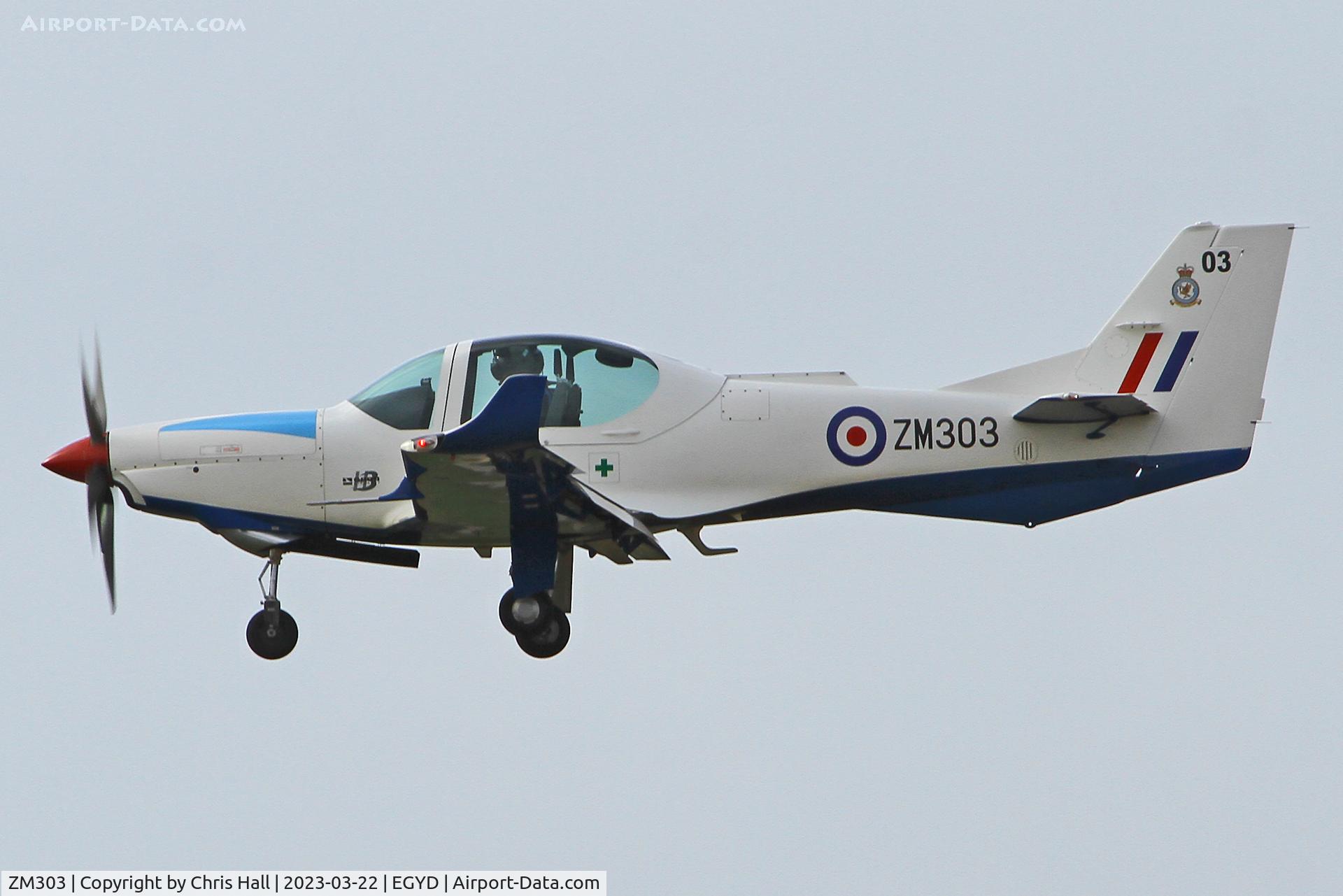 ZM303, 2017 Grob G-120TP-A Prefect T.1 C/N 11112, RAF Cranwell