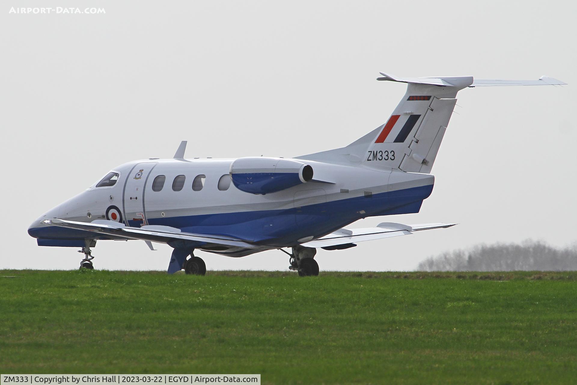ZM333, 2016 Embraer EMB-500 Phenom (100) T.1 C/N 50000375, RAF Cranwell