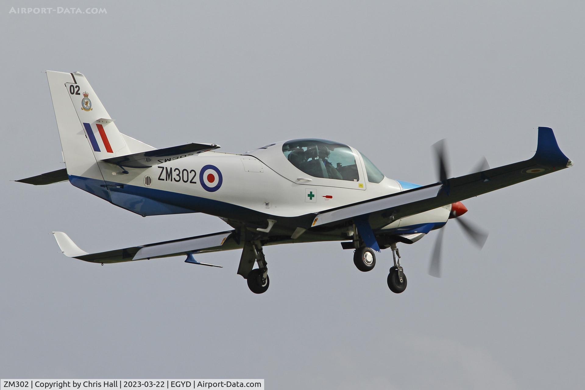 ZM302, 2017 Grob G-120TP-A Prefect T.1 C/N 11111, RAF Cranwell