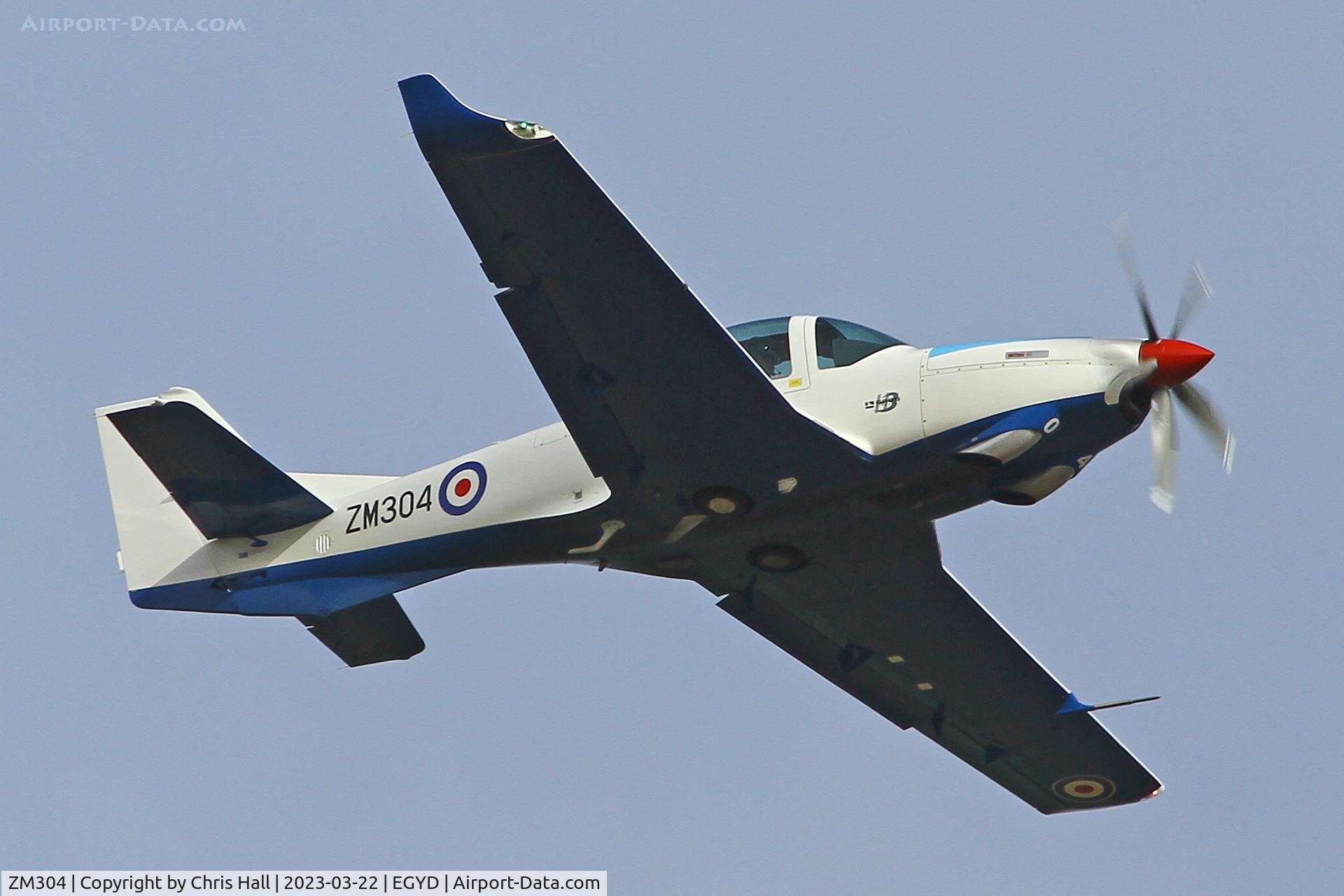 ZM304, 2017 Grob G-120TP-A Prefect T.1 C/N 11113, RAF Cranwell