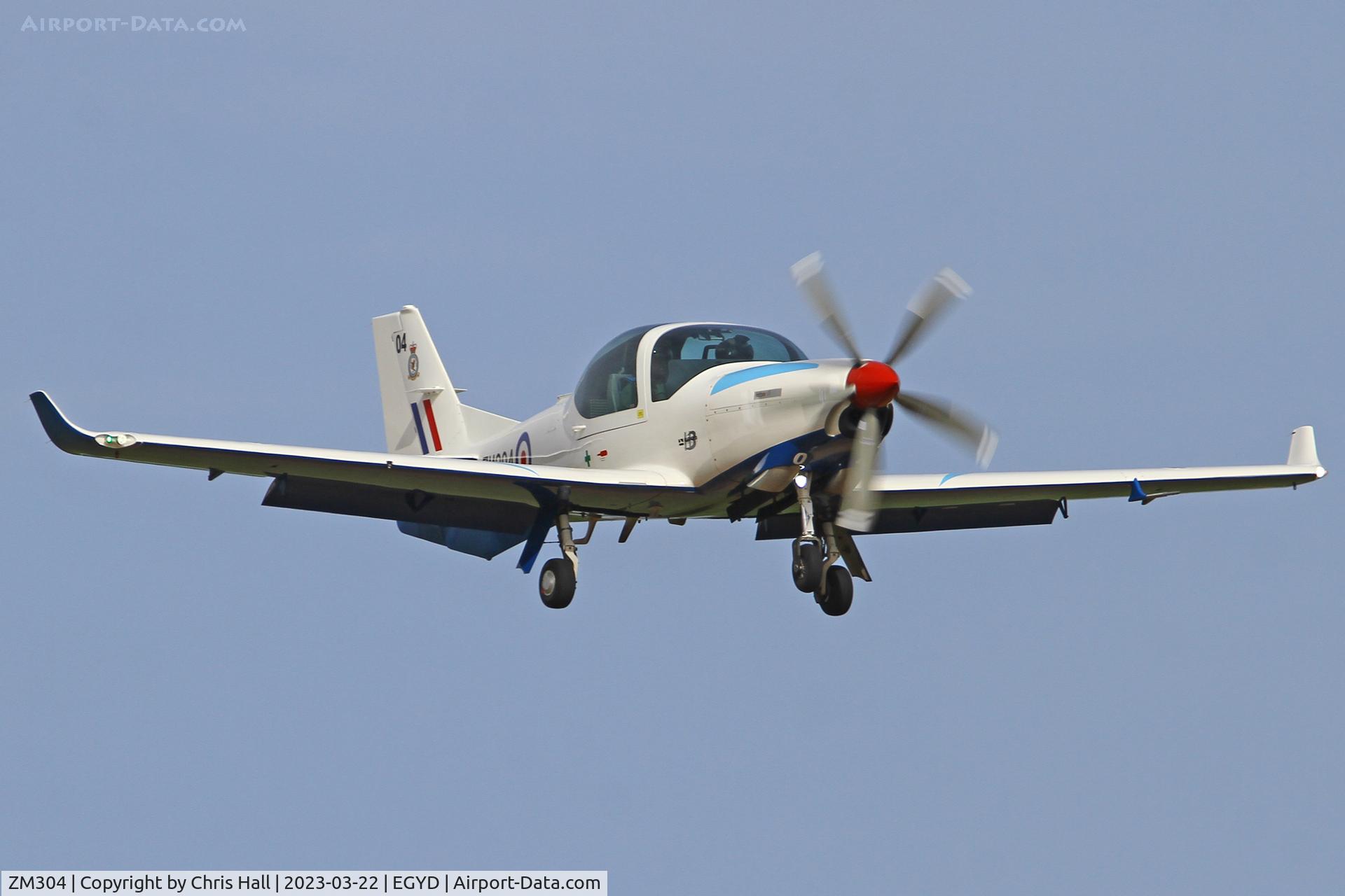ZM304, 2017 Grob G-120TP-A Prefect T.1 C/N 11113, RAF Cranwell