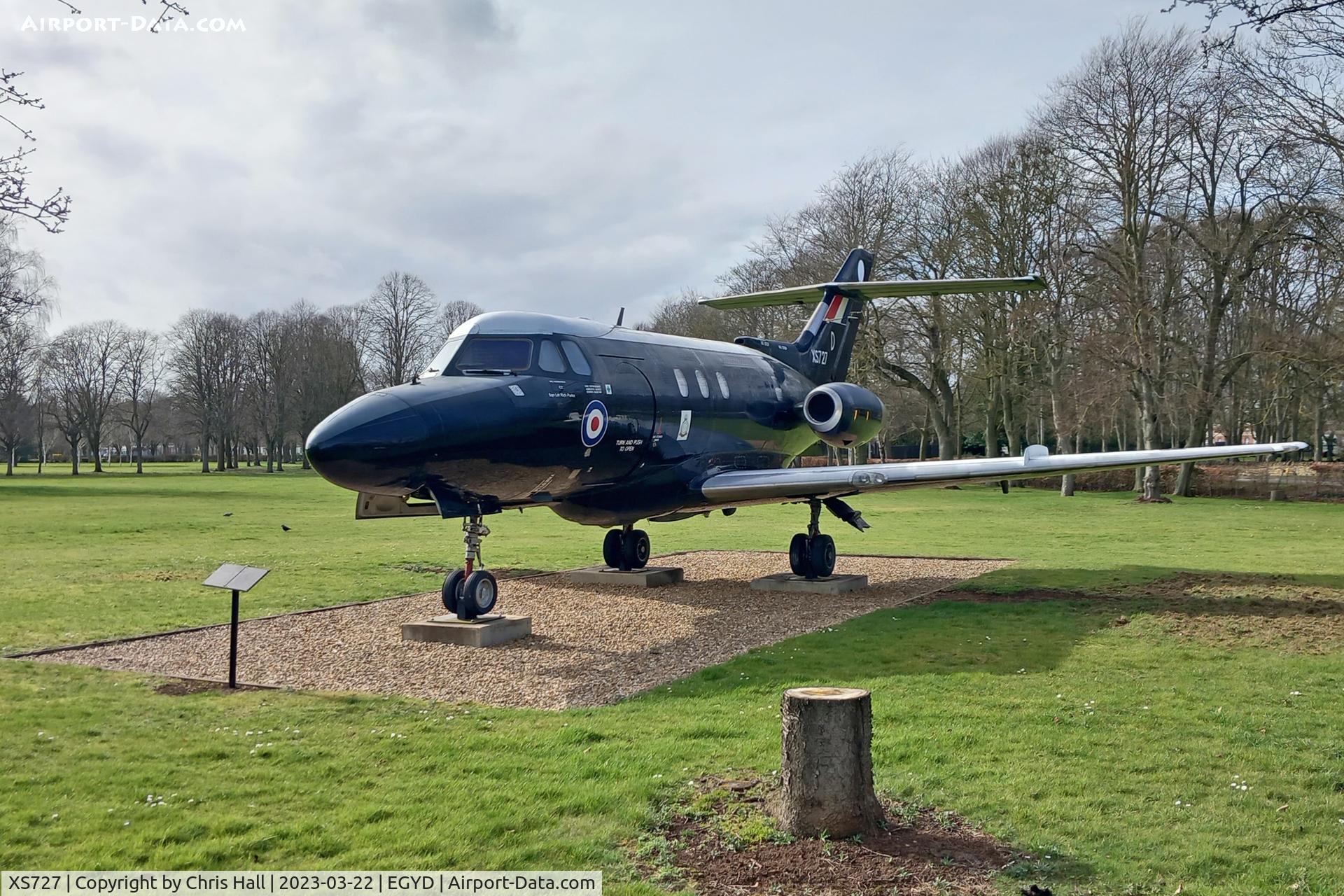 XS727, 1965 Hawker Siddeley HS.125 Dominie T.1 C/N 25045, RAF Cranwell