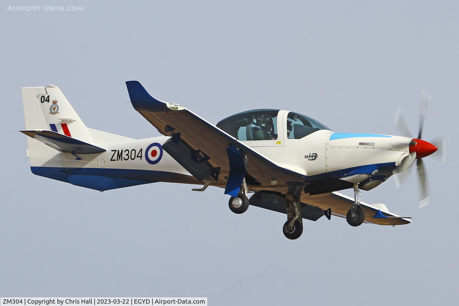 ZM304, 2017 Grob G-120TP-A Prefect T.1 C/N 11113, RAF Cranwell
