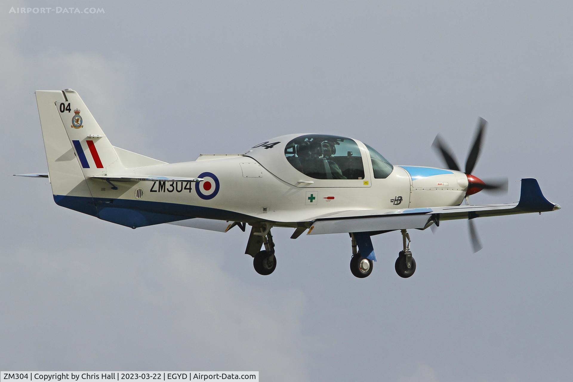 ZM304, 2017 Grob G-120TP-A Prefect T.1 C/N 11113, RAF Cranwell