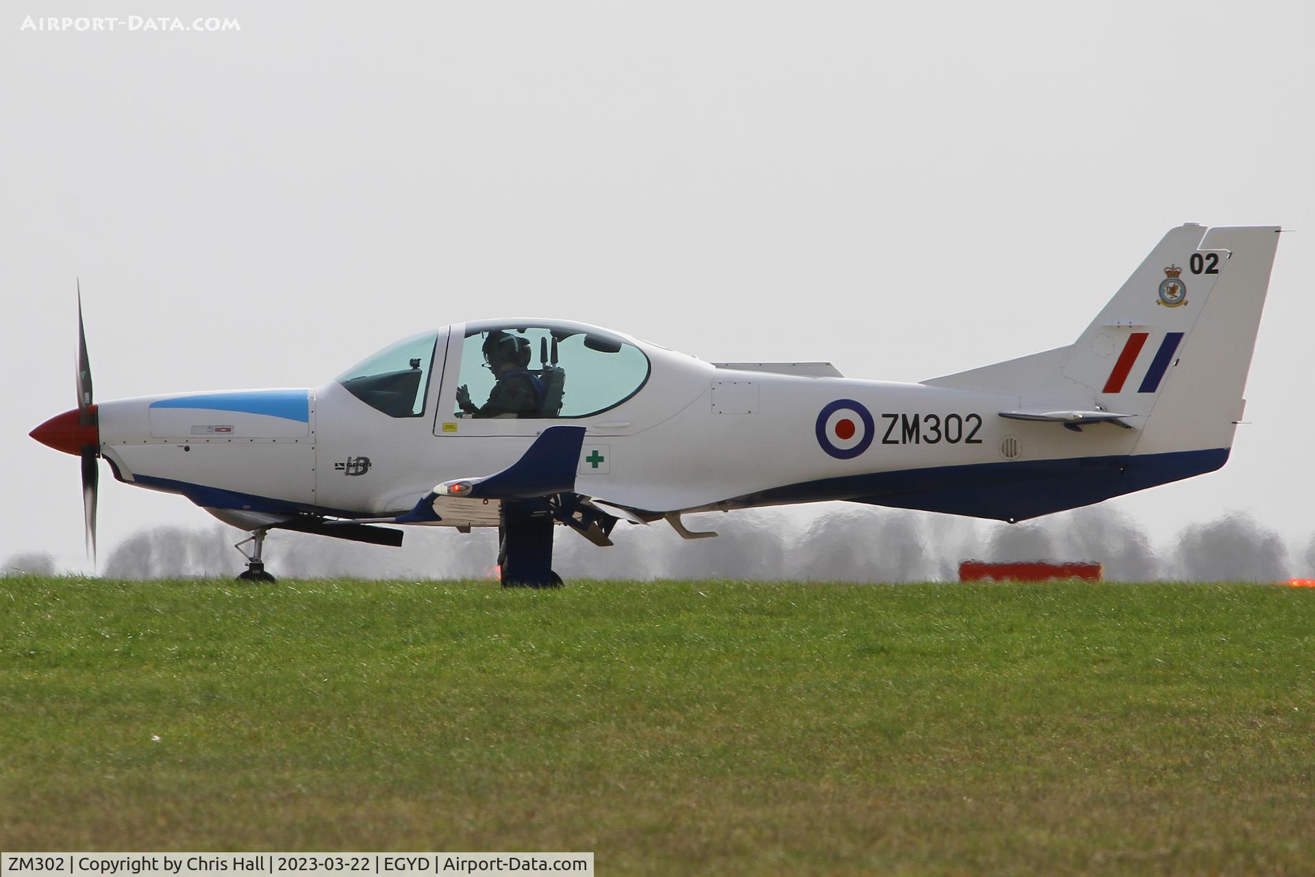 ZM302, 2017 Grob G-120TP-A Prefect T.1 C/N 11111, RAF Cranwell