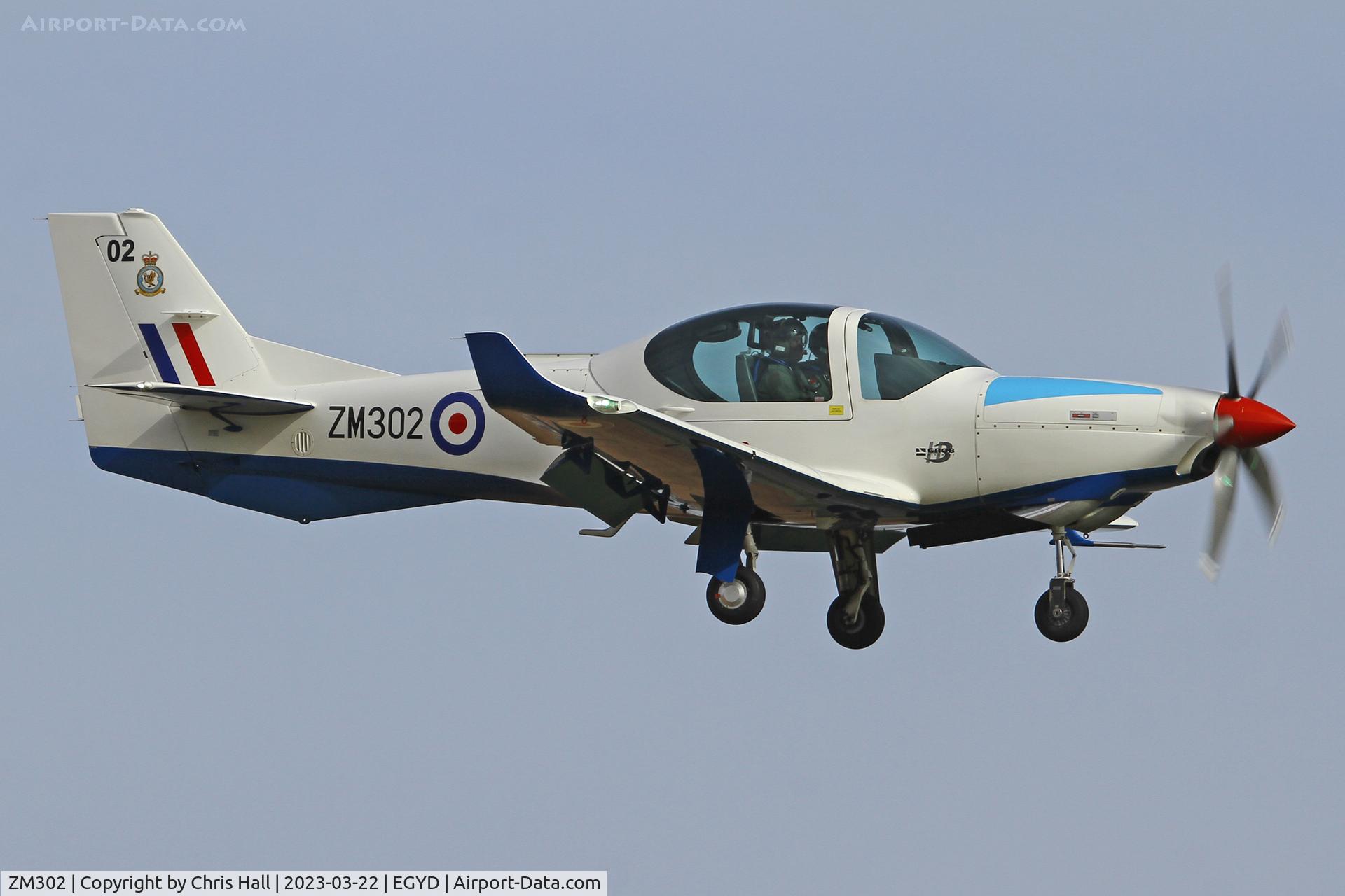 ZM302, 2017 Grob G-120TP-A Prefect T.1 C/N 11111, RAF Cranwell