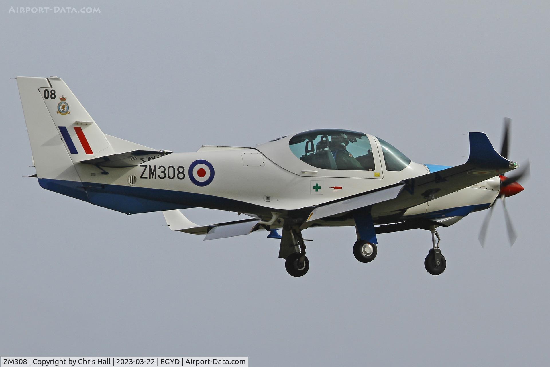 ZM308, 2017 Grob G-120TP-A Prefect T.1 C/N 11123, RAF Cranwell
