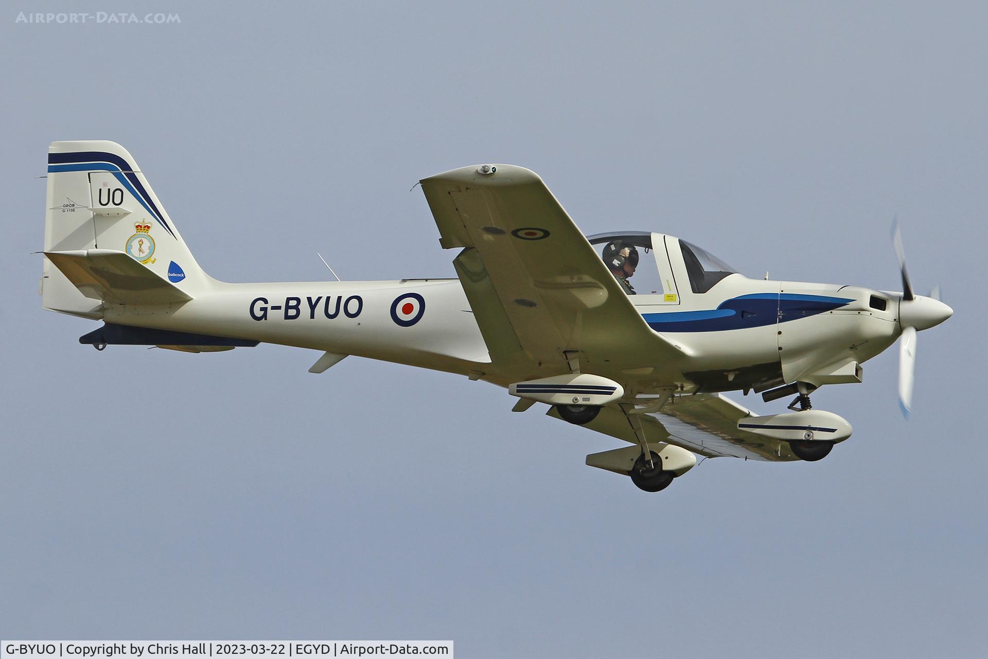 G-BYUO, 1999 Grob G-115E Tutor T1 C/N 82100/E, RAF Cranwell
