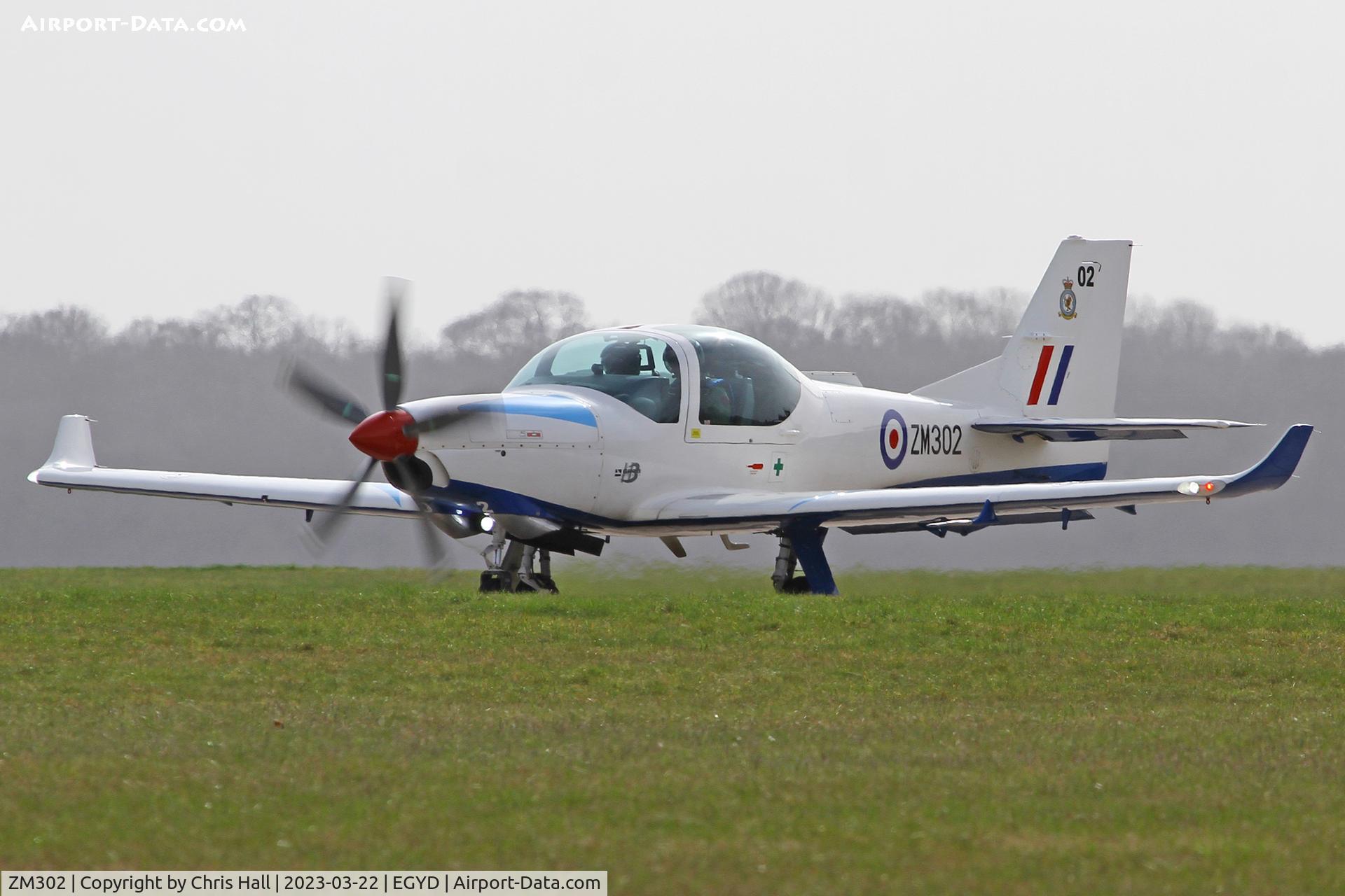 ZM302, 2017 Grob G-120TP-A Prefect T.1 C/N 11111, RAF Cranwell