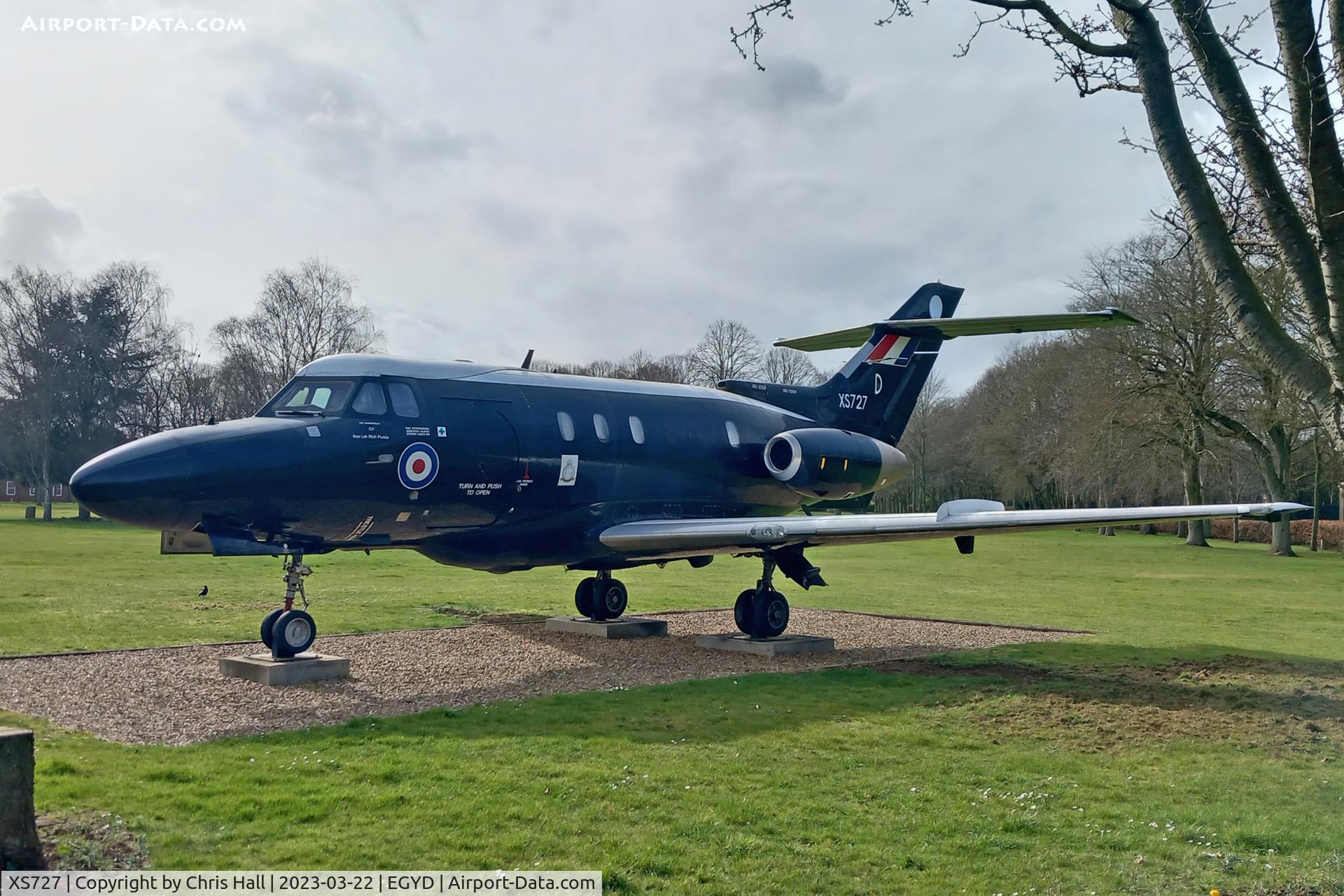 XS727, 1965 Hawker Siddeley HS.125 Dominie T.1 C/N 25045, RAF Cranwell