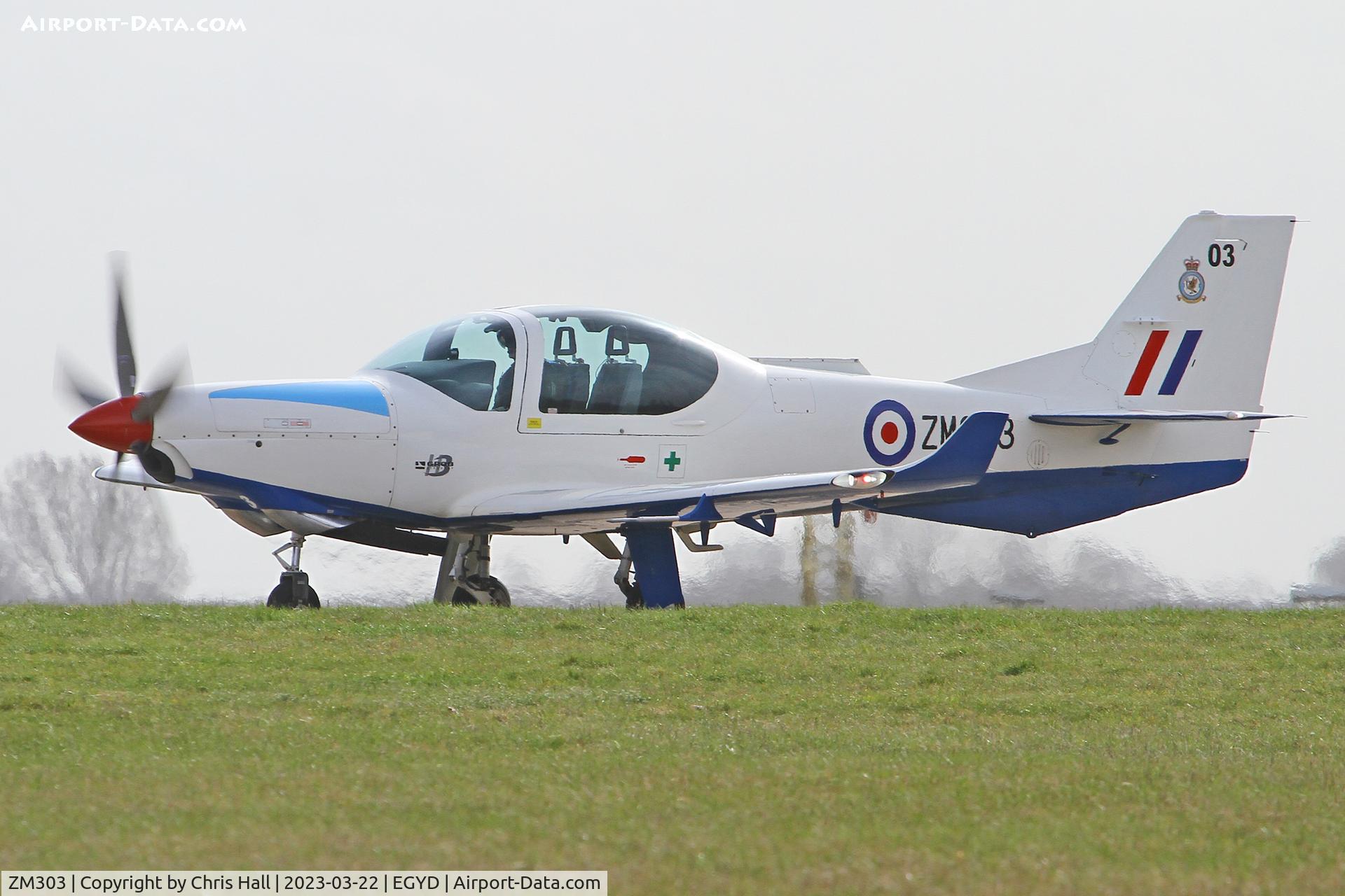 ZM303, 2017 Grob G-120TP-A Prefect T.1 C/N 11112, RAF Cranwell