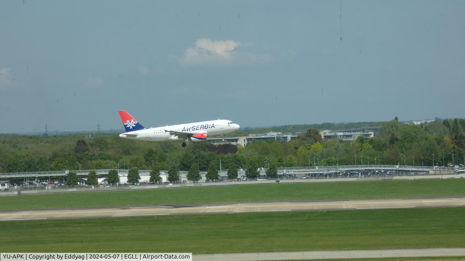 YU-APK, 2003 Airbus A319-132 C/N 2032, airSERBIA